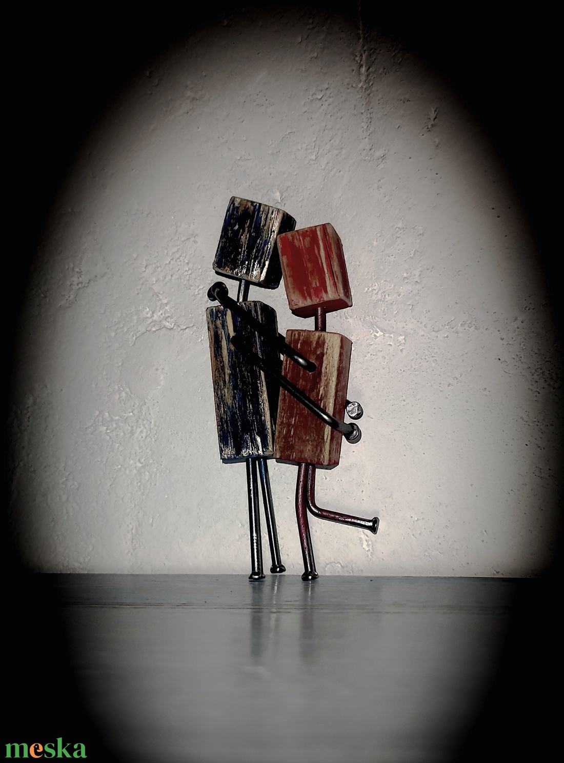 Rusztikus fa dekoráció - otthon & életmód - dekoráció - asztal és polc dekoráció - asztaldísz - Meska.hu