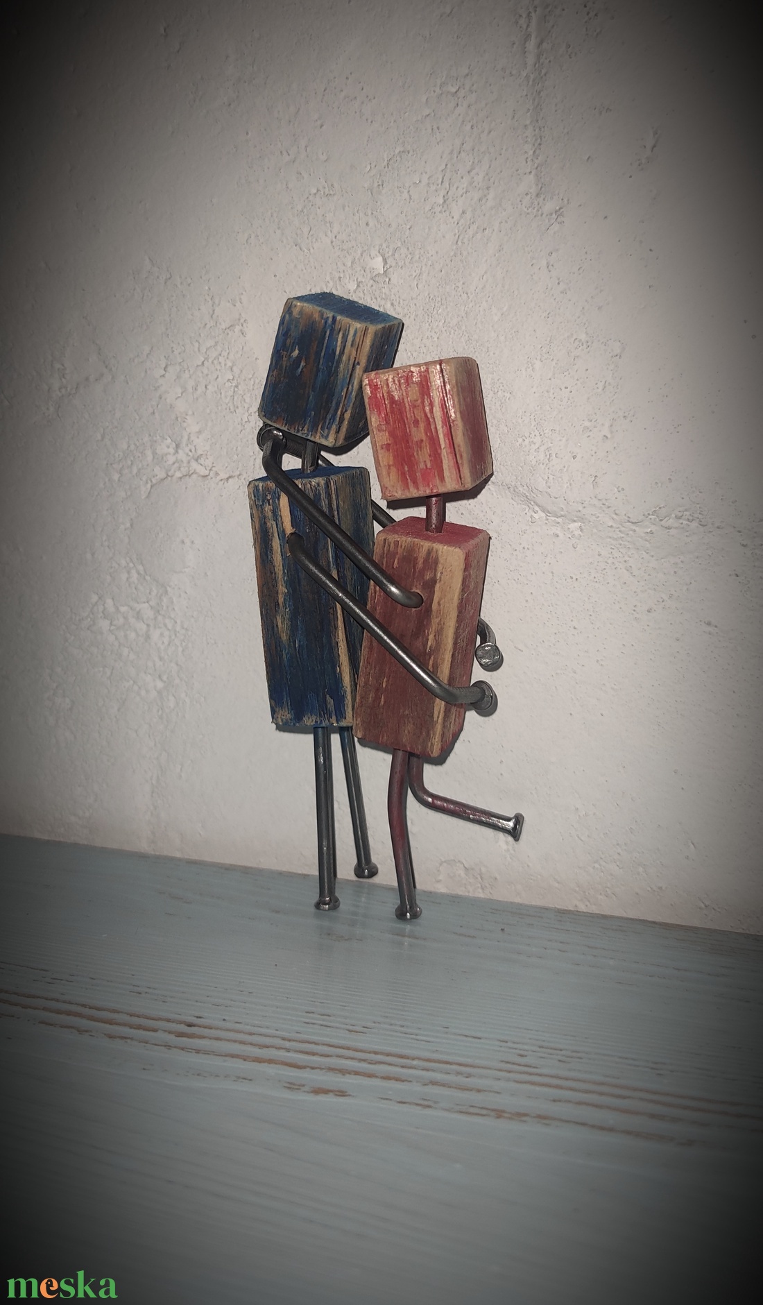 Rusztikus fa dekoráció - otthon & életmód - dekoráció - asztal és polc dekoráció - asztaldísz - Meska.hu