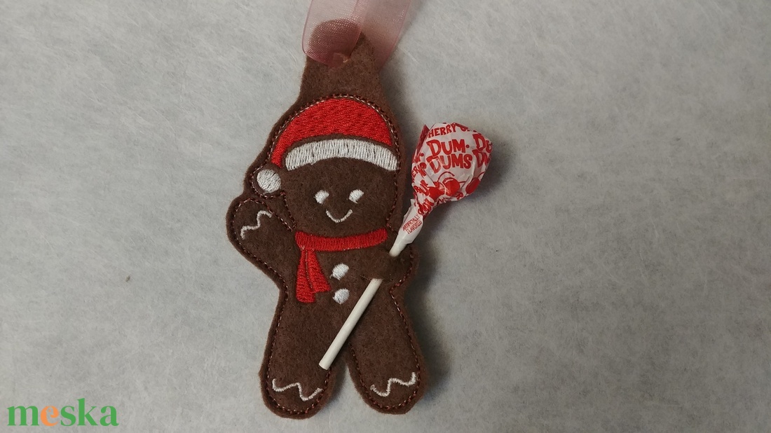 2 db Mézike, Mézeskalács Figura Nyalóka tartó, Karácsonyfadísz Gépi Hímzéssel - karácsony - karácsonyi lakásdekoráció - karácsonyfadíszek - Meska.hu 2 db Mézike, Mézeskalács Figura Nyalóka tartó, Karácsonyfadísz Gépi Hímzéssel - karácsony - karácsonyi lakásdekoráció - karácsonyfadíszek - Meska.hu