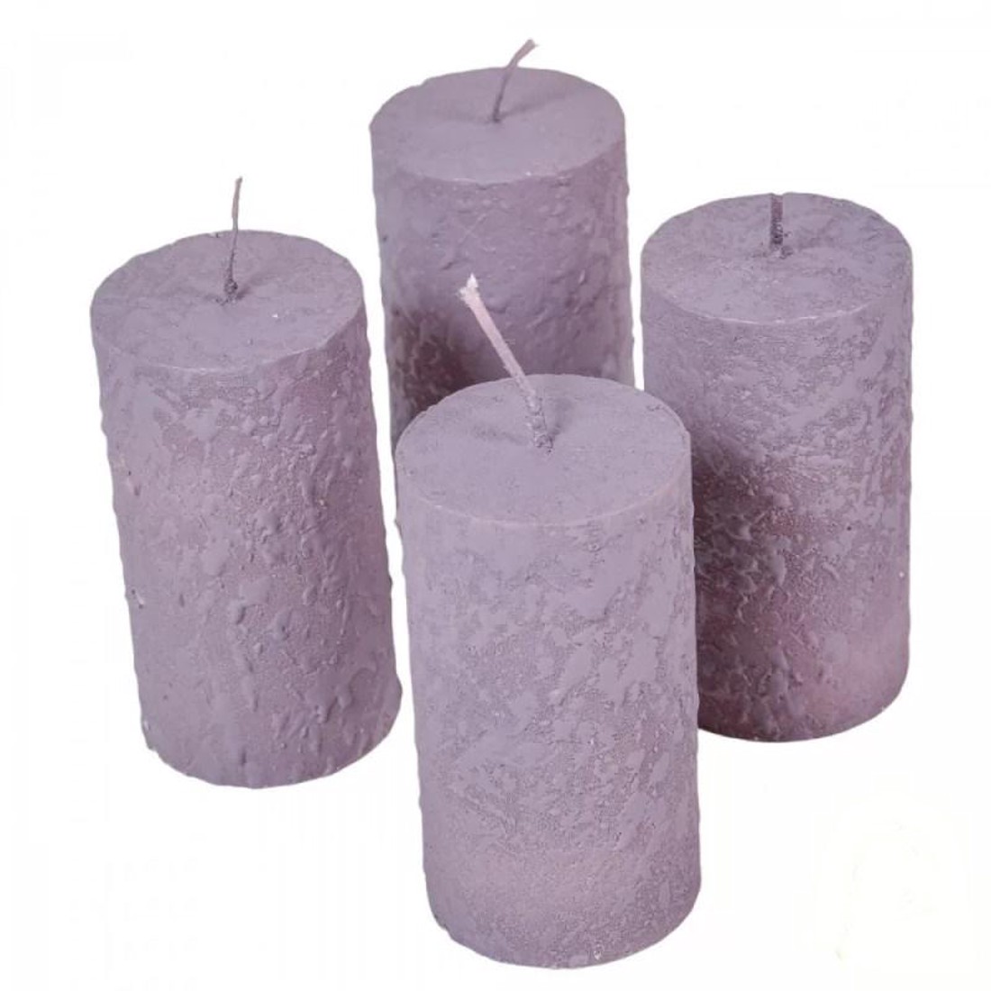 Fröcskölt henger gyertya 50x90 mm - mályva szett - kellékek & szerszámok - dekorációs kellékek - dekorációs gyertya - Meska.hu