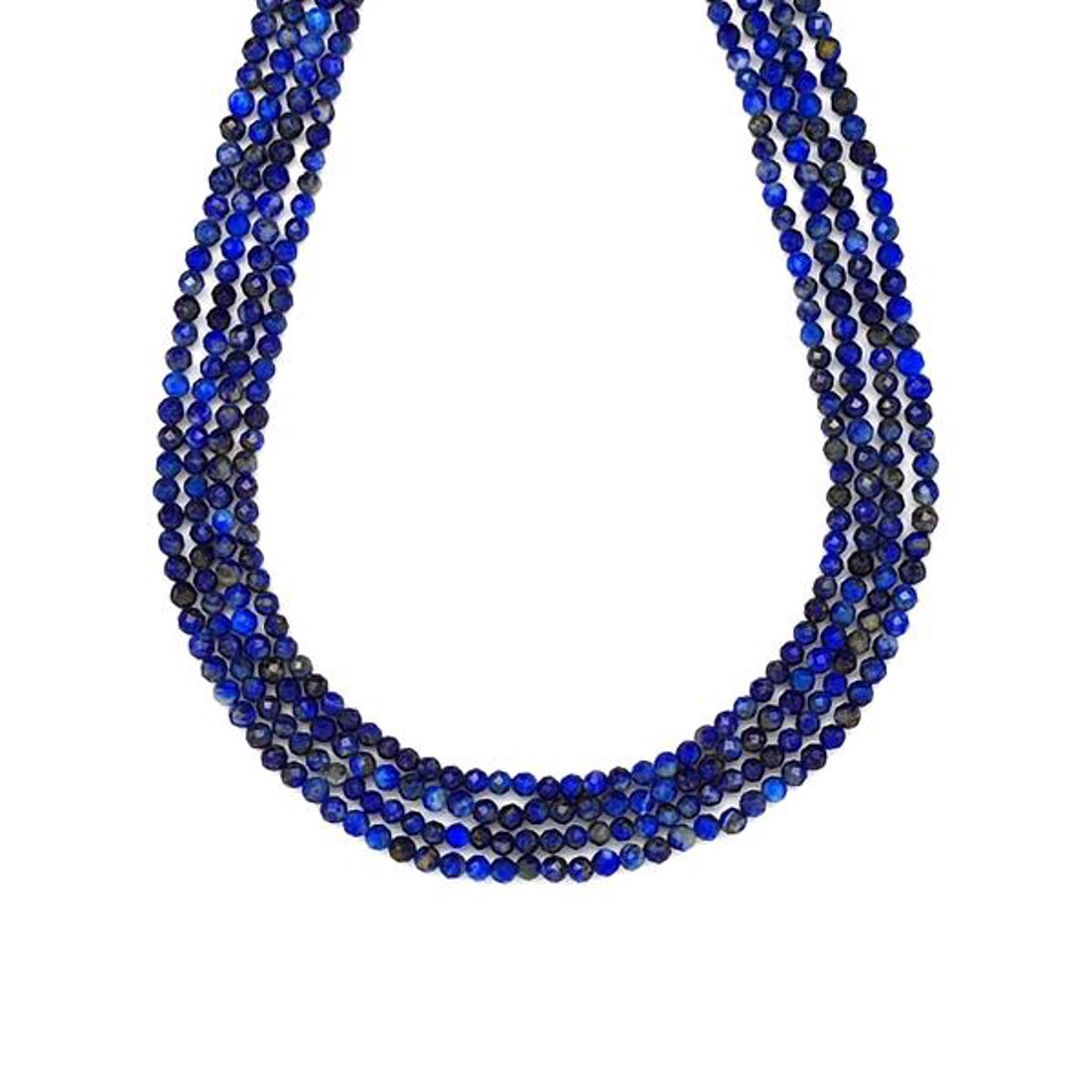Lapis lazuli fazettált golyó 2mm - kellékek & szerszámok - ásvány alapanyag - ásványfüzér - Meska.hu