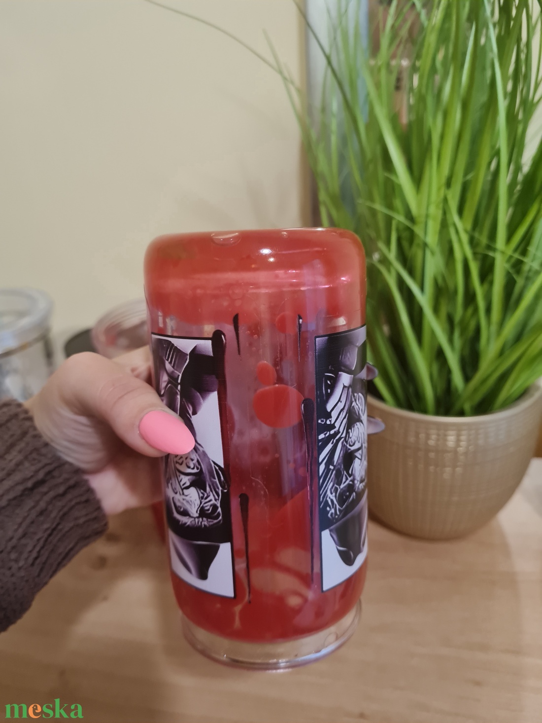 Snowglobe pohár 16 oz/ kulacs 10oz - otthon & életmód - konyhafelszerelés, tálalás - tálalás - pohár - Meska.hu