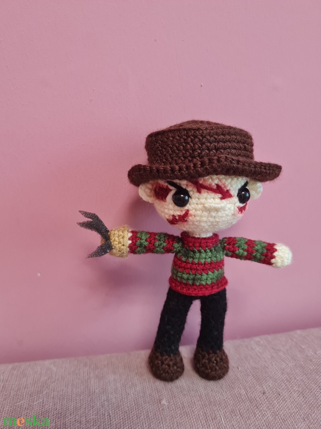Freddy Krueger - otthon & életmód - dekoráció - halloween - halloweeni figurák - Meska.hu Freddy Krueger - otthon & életmód - dekoráció - halloween - halloweeni figurák - Meska.hu