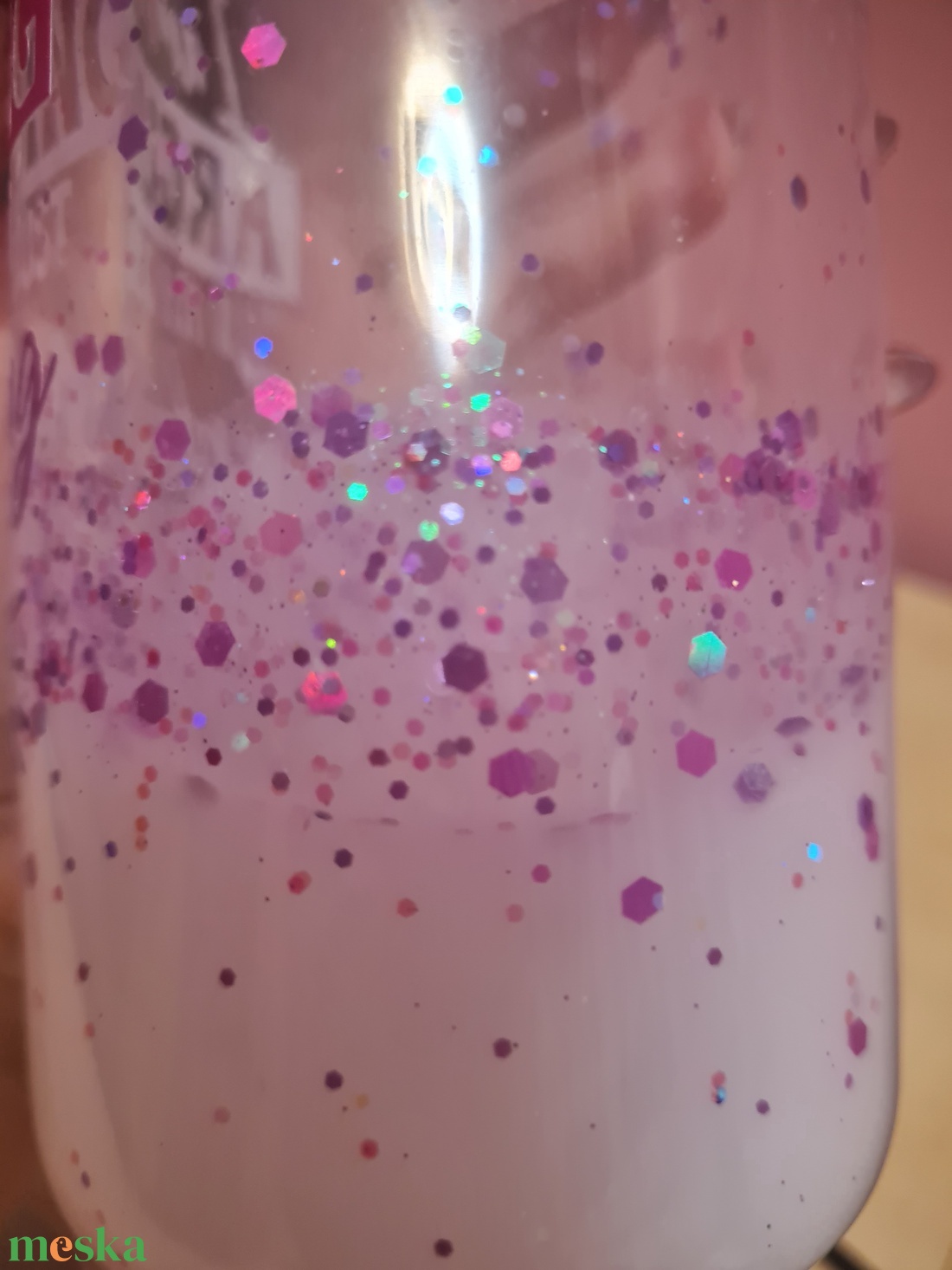 Snowglobe pohár 16 oz - otthon & életmód - konyhafelszerelés, tálalás - tálalás - pohár - Meska.hu