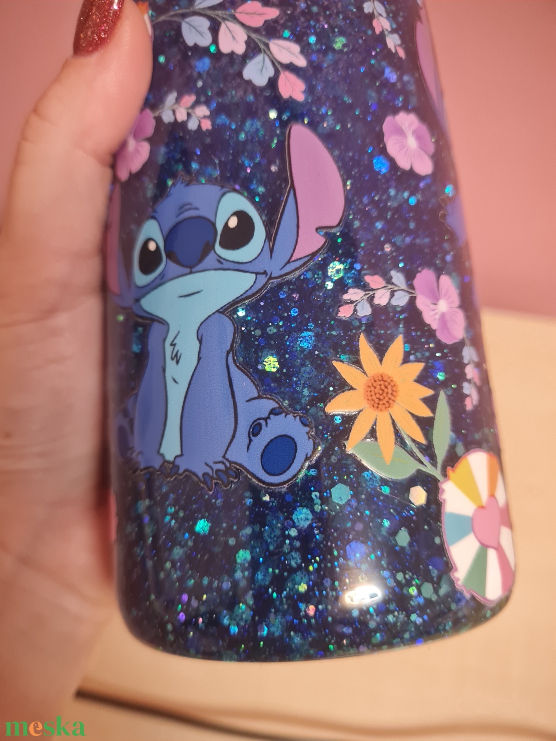 Snowglobe pohár 16 oz - otthon & életmód - konyhafelszerelés, tálalás - tálalás - pohár - Meska.hu