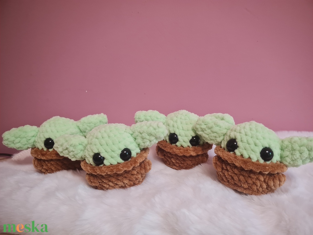 Baby Grogu - játék & sport - plüssállat & játékfigura - más figura - Meska.hu