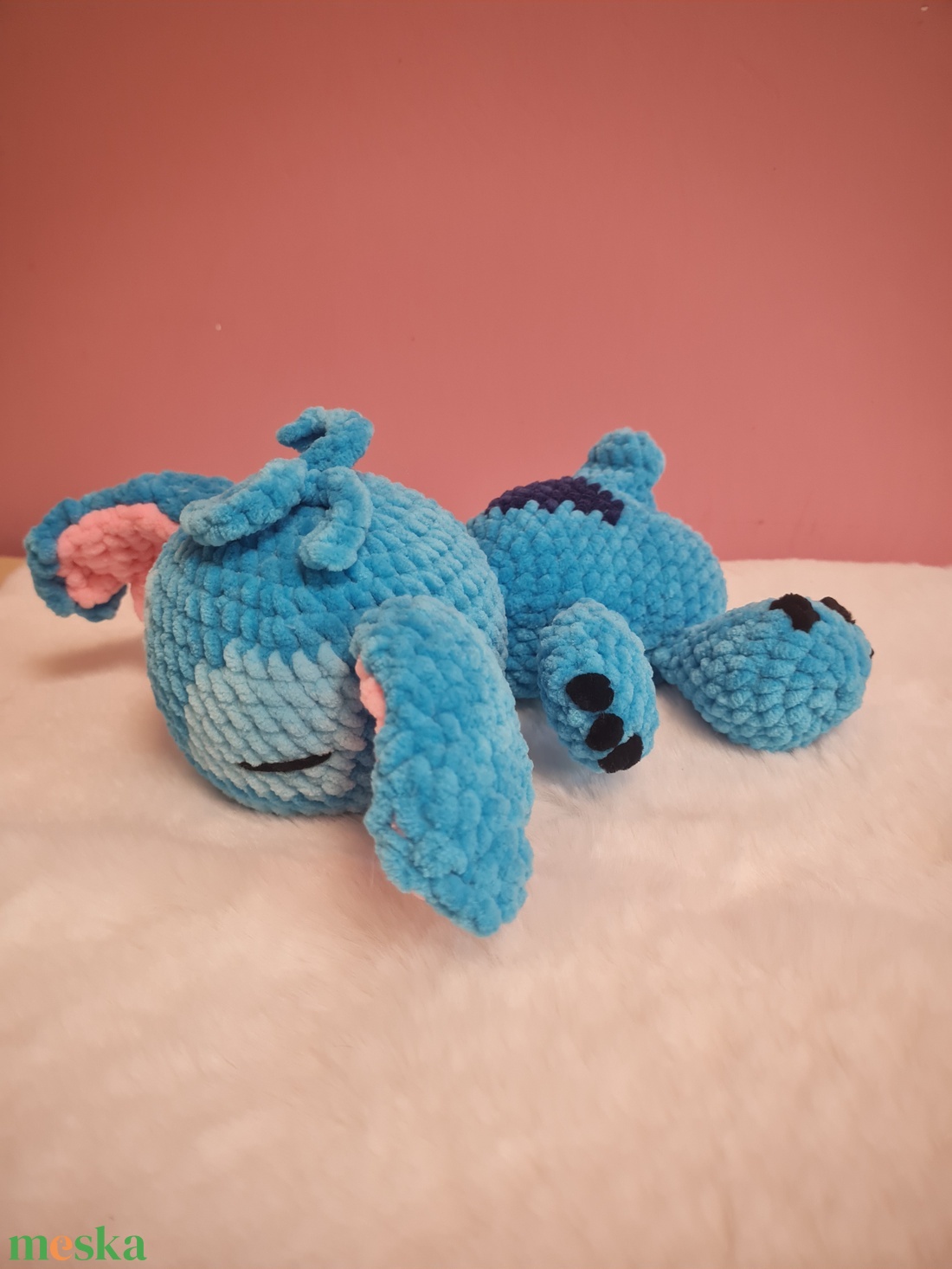 Alvó Stitch - játék & sport - plüssállat & játékfigura - más figura - Meska.hu