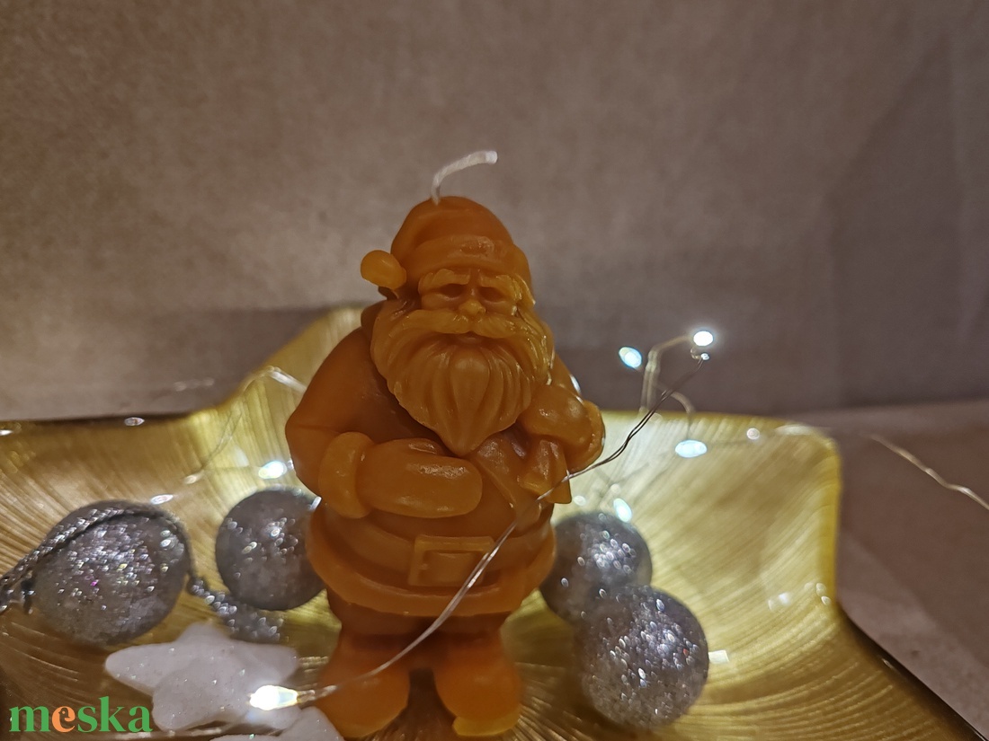 Méhviasz gyertyák  - karácsony - karácsonyi lakásdekoráció - karácsonyi illatgyertya, mécses - Meska.hu