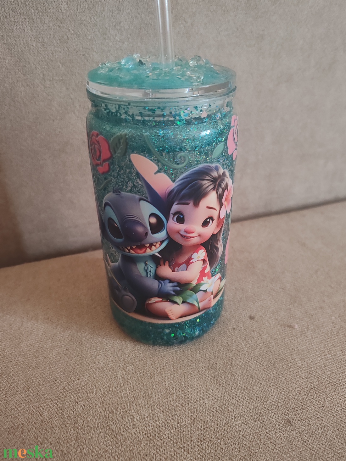 Hógömb pohár  - otthon & életmód - konyhafelszerelés, tálalás - tálalás - pohár - Meska.hu