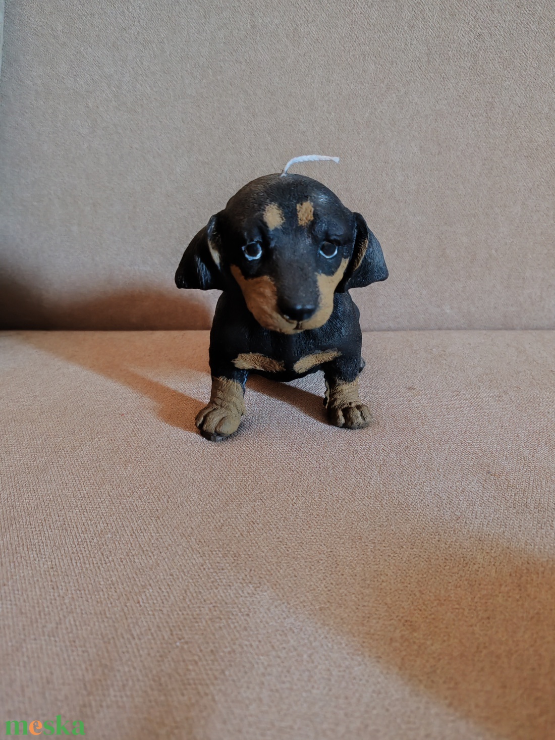 Tacskó gyertya  - kellékek & szerszámok - dekorációs kellékek - dekorációs gyertya - Meska.hu