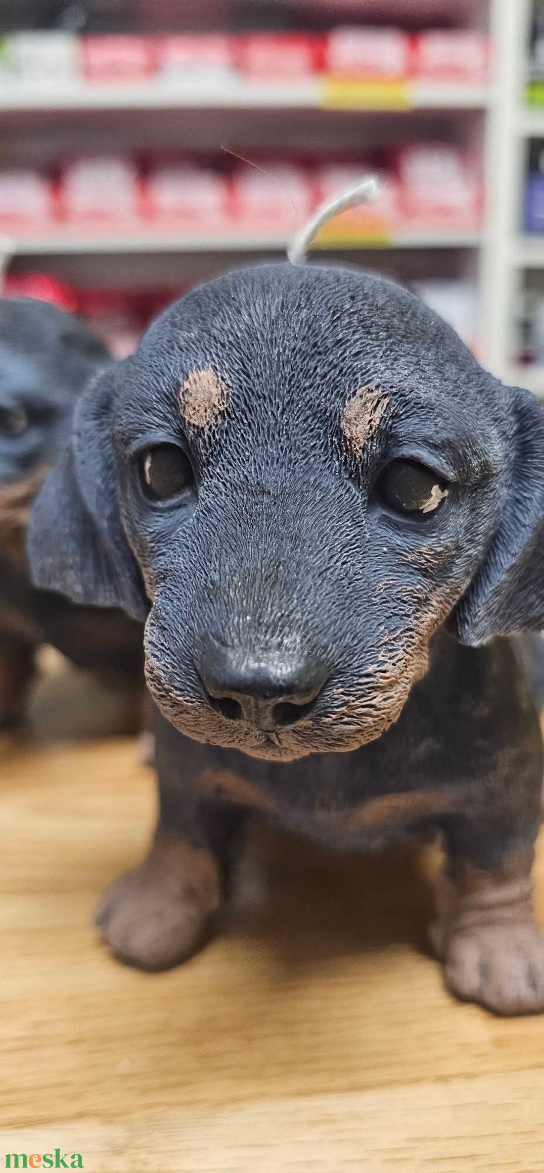 Tacskó gyertya - kellékek & szerszámok - dekorációs kellékek - dekorációs gyertya - Meska.hu