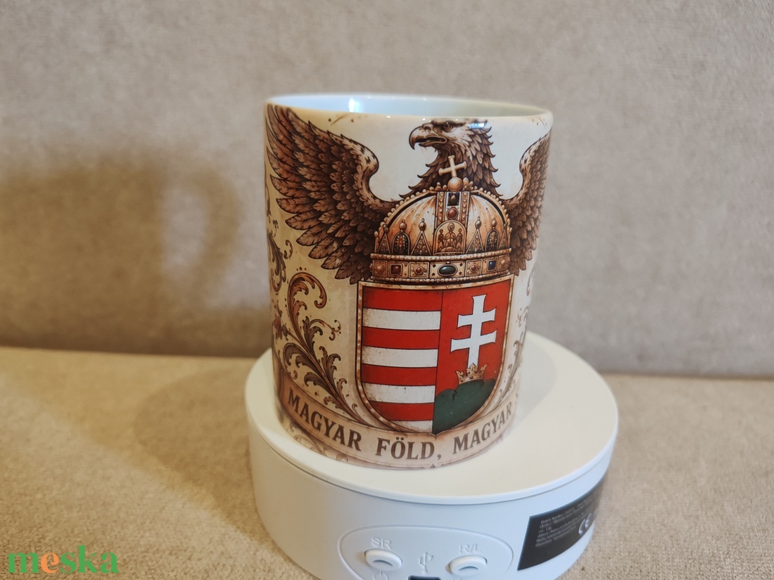 Magyar címeres bögre  - otthon & életmód - konyhafelszerelés, tálalás - tálalás - bögre & csésze - Meska.hu