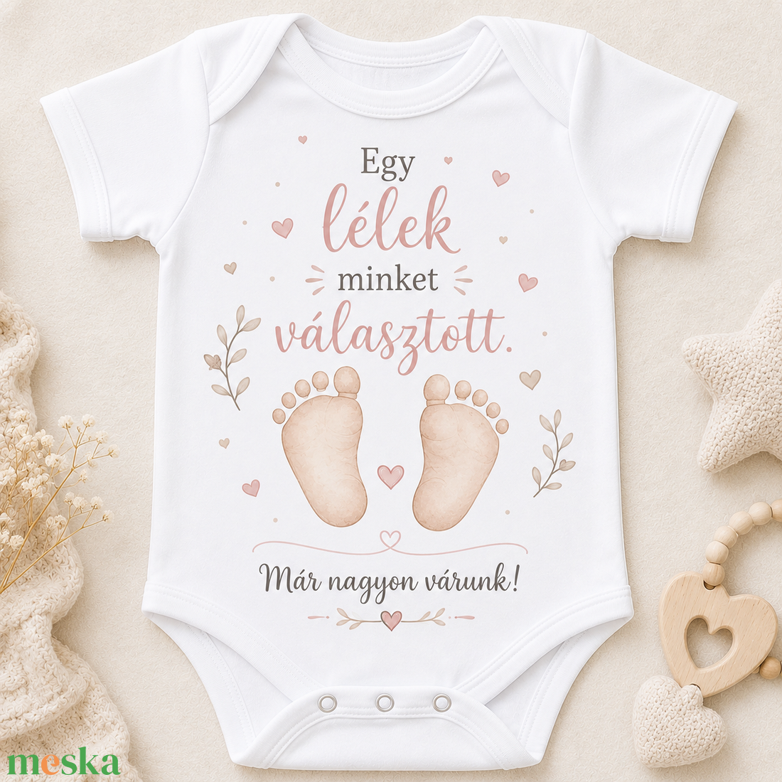 Baba bejelentő body-k. - baba - mama - babaruházat - baba body - Meska.hu