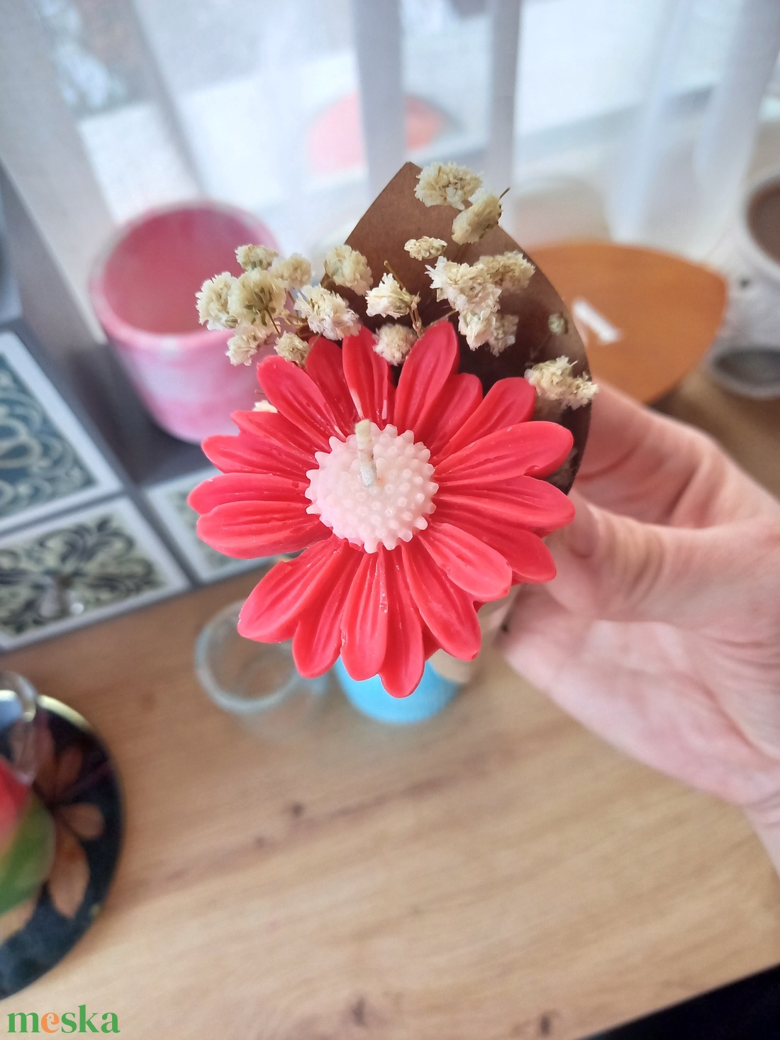 1 szál sz�javiaszgyertya papírcsomagolásban - otthon & életmód - gyertya, illat, aroma - gyertya - Meska.hu