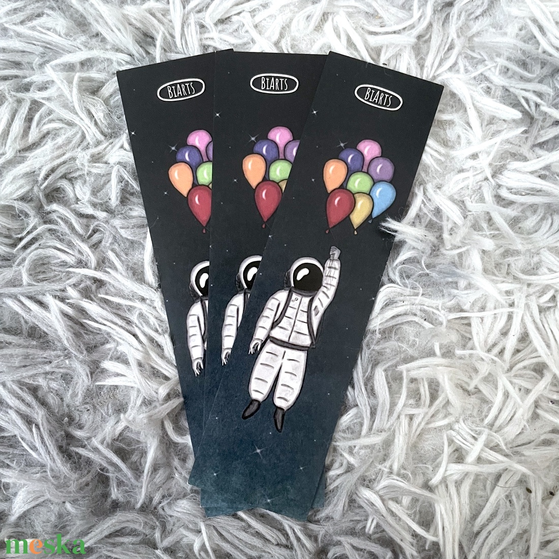 Asztronauta kicsi könyvjelző - könyv & zene - könyvjelző - Meska.hu