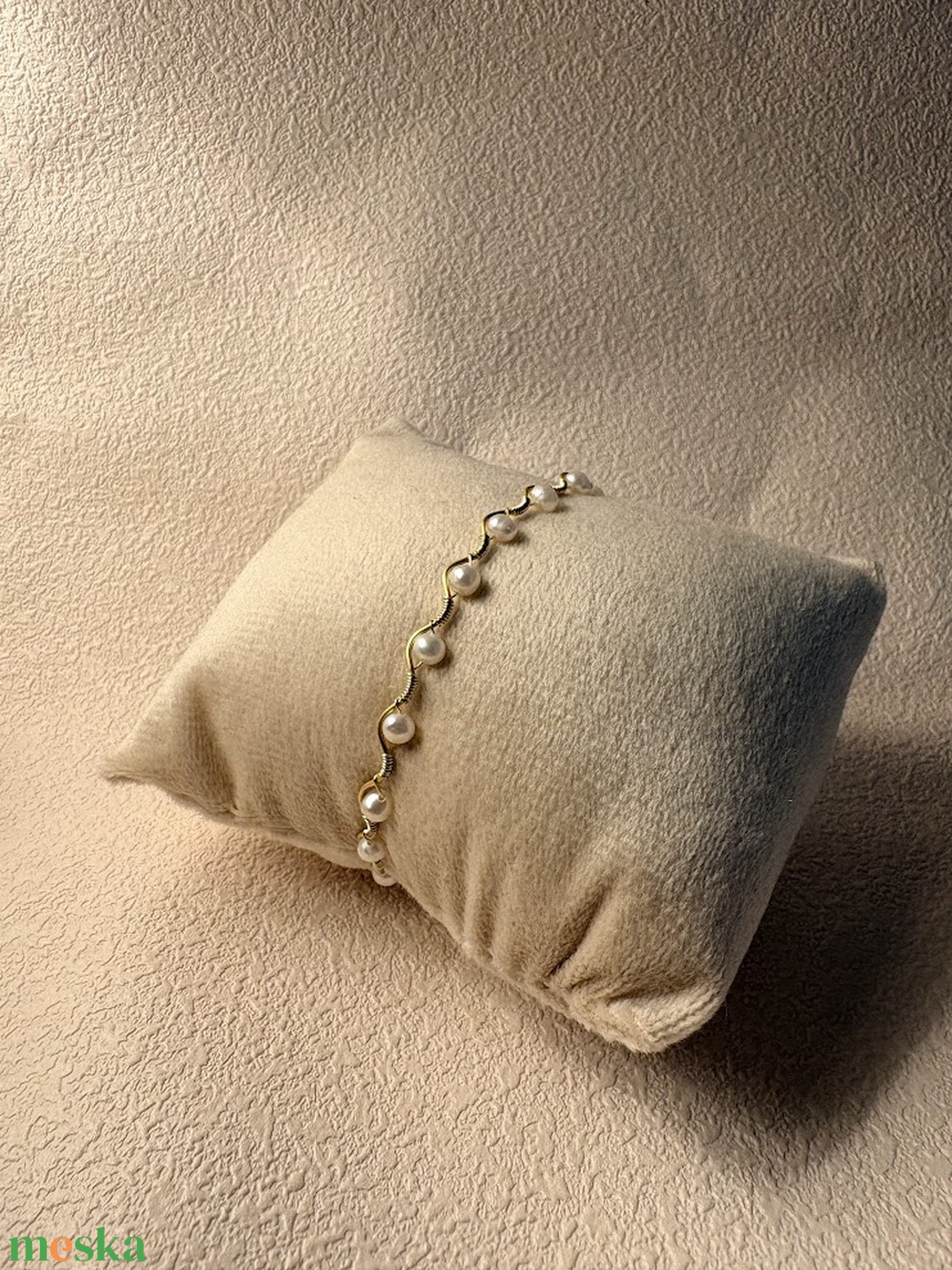 Pearl Garden Bracelet -Tenyésztett gyöngy karkötő - ékszer - karkötő - gyöngyös karkötő - Meska.hu