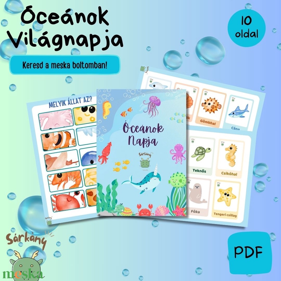 Óceánok Munkafüzet - játék & sport - készségfejlesztő és logikai játék - oktató játékok - Meska.hu Óceánok Munkafüzet - játék & sport - készségfejlesztő és logikai játék - oktató játékok - Meska.hu