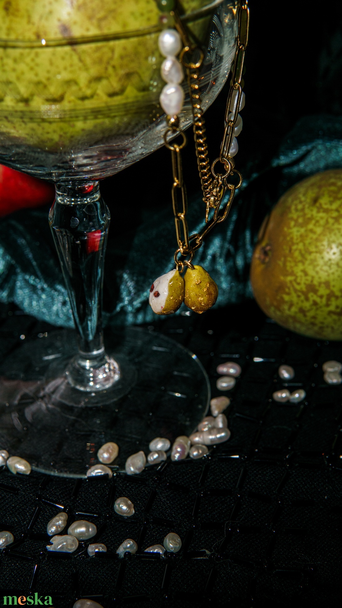 Körtés nemesacél nyaklánc - ékszer - nyaklánc - gyöngyös nyaklánc - Meska.hu Körtés nemesacél nyaklánc - ékszer - nyaklánc - gyöngyös nyaklánc - Meska.hu