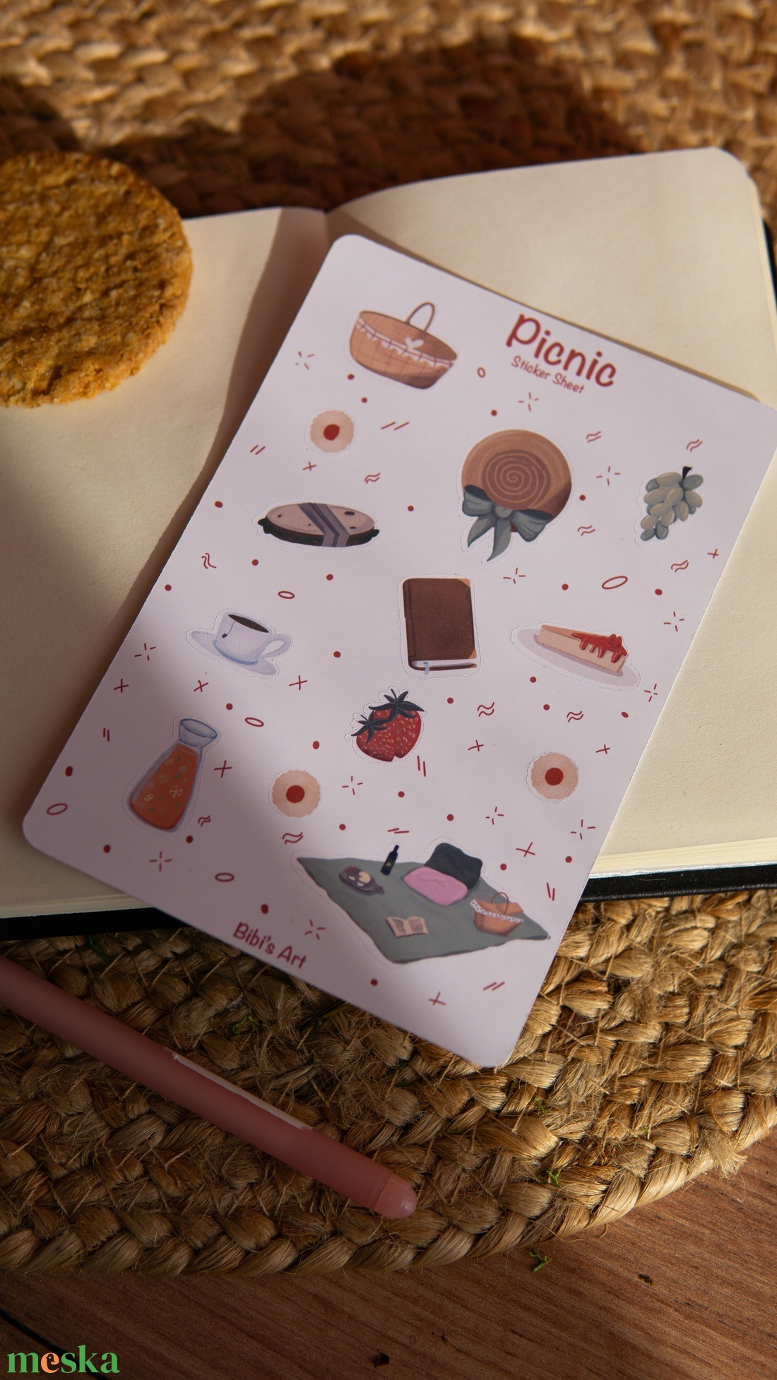 Picnic - matricaív - otthon & életmód - papír, írószer - matrica, matrica csomag - Meska.hu Picnic - matricaív - otthon & életmód - papír, írószer - matrica, matrica csomag - Meska.hu