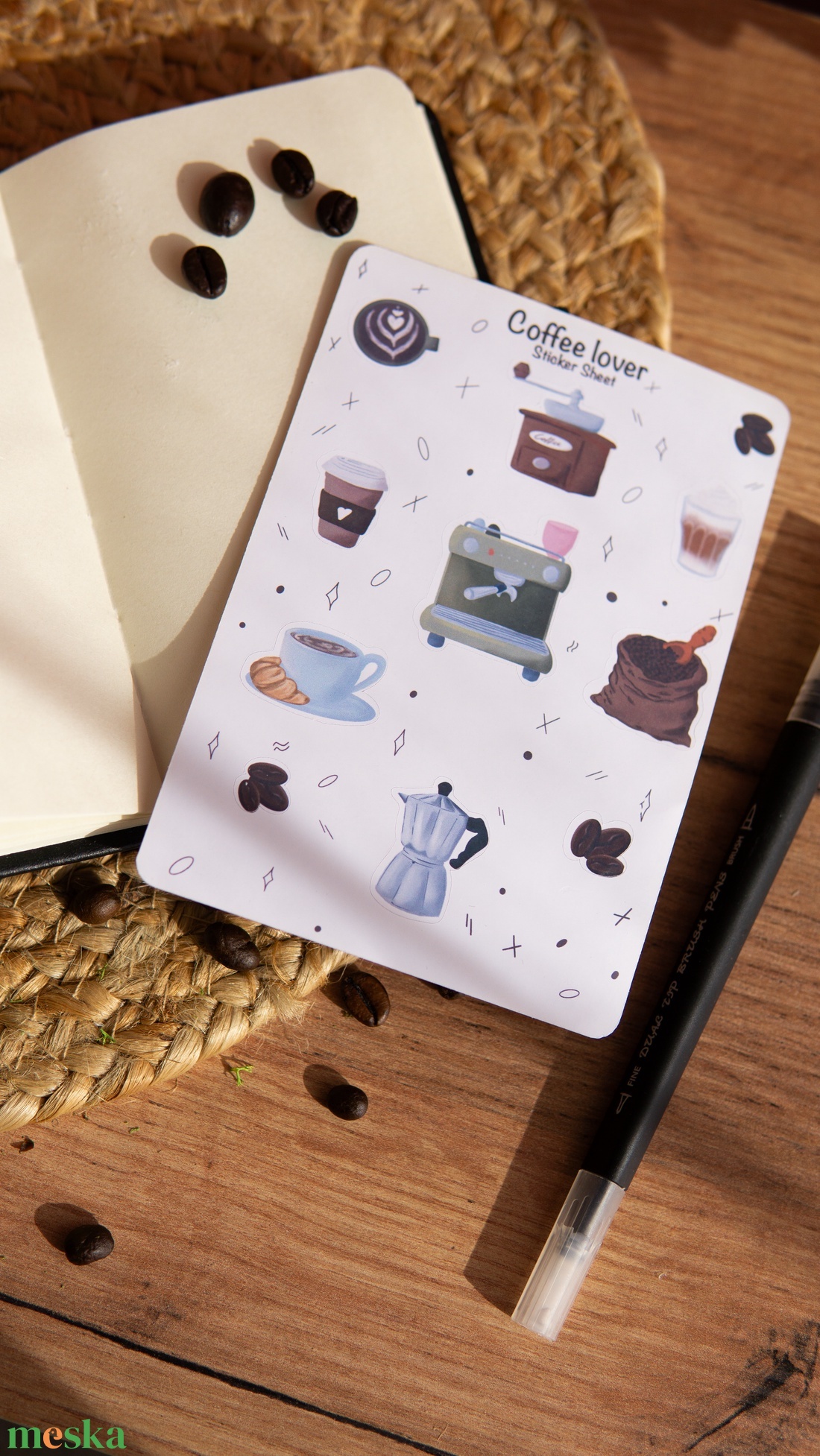 Coffee lover - matricaív - otthon & életmód - papír, írószer - matrica, matrica csomag - Meska.hu Coffee lover - matricaív - otthon & életmód - papír, írószer - matrica, matrica csomag - Meska.hu