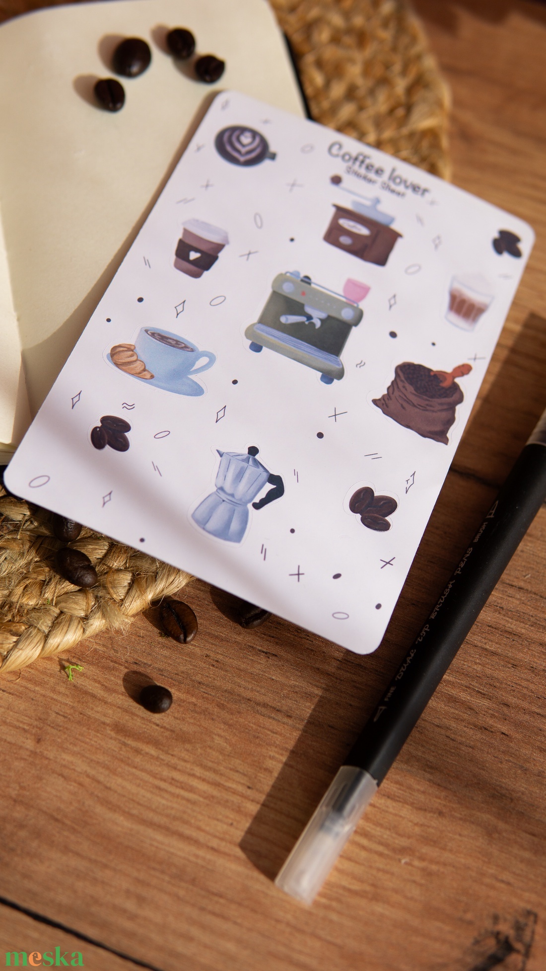 Coffee lover - matricaív - otthon & életmód - papír, írószer - matrica, matrica csomag - Meska.hu Coffee lover - matricaív - otthon & életmód - papír, írószer - matrica, matrica csomag - Meska.hu