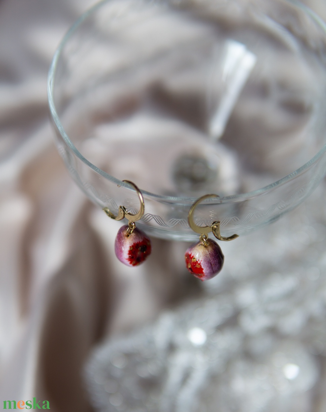 Füge fülbevaló - ékszer - fülbevaló - lógó fülbevaló - Meska.hu Füge fülbevaló - ékszer - fülbevaló - lógó fülbevaló - Meska.hu