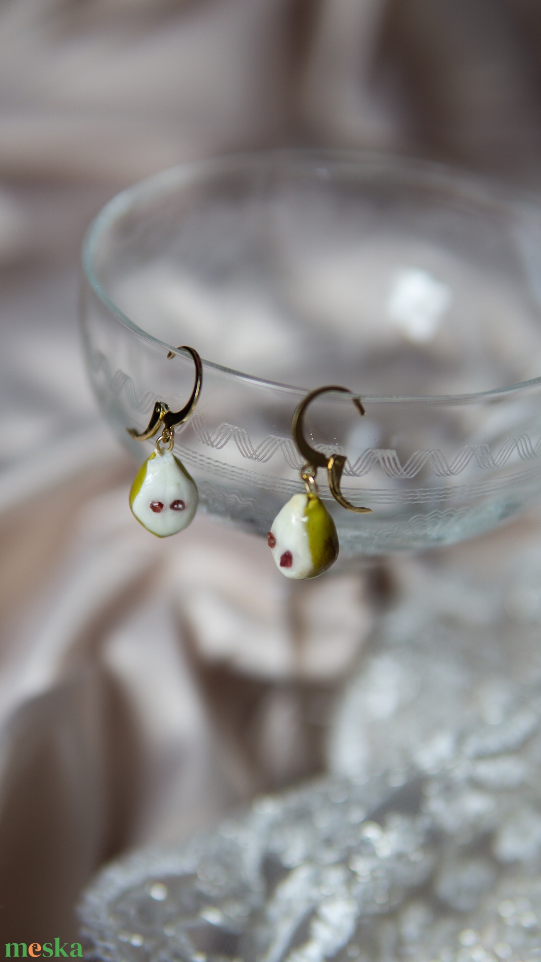 Körte fülbevaló - ékszer - fülbevaló - lógó fülbevaló - Meska.hu Körte fülbevaló - ékszer - fülbevaló - lógó fülbevaló - Meska.hu