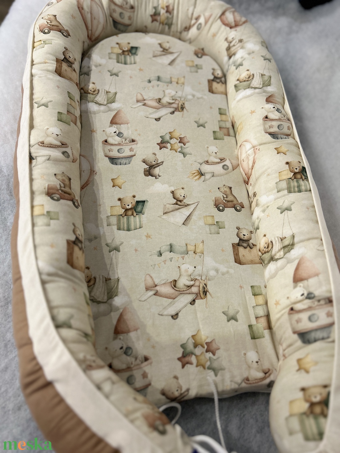 Babafészek macik - baba - mama - baba ágynemű - babafészek - Meska.hu