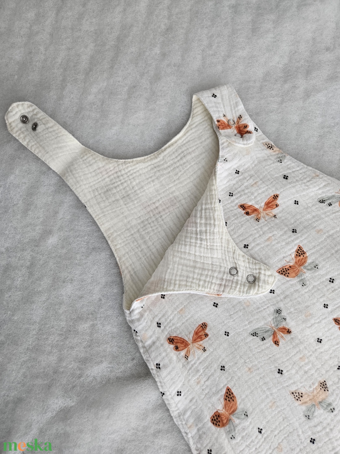 Nyári tipegő hálózsák pillangók - baba - mama - babaruházat - tipegőhálózsák - Meska.hu