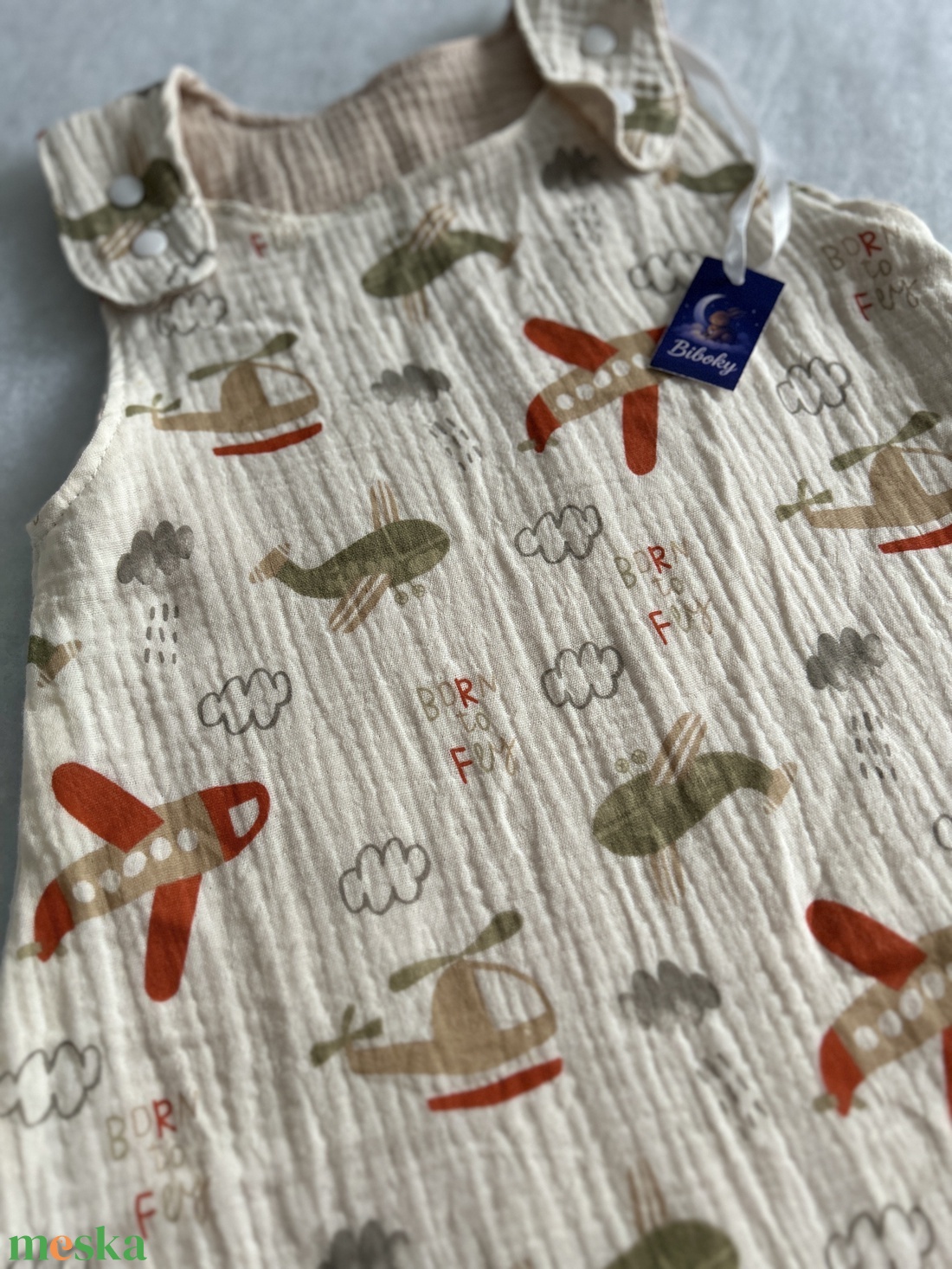 Nyári tipegő hálózsák repülő - baba - mama - babaruházat - tipegőhálózsák - Meska.hu