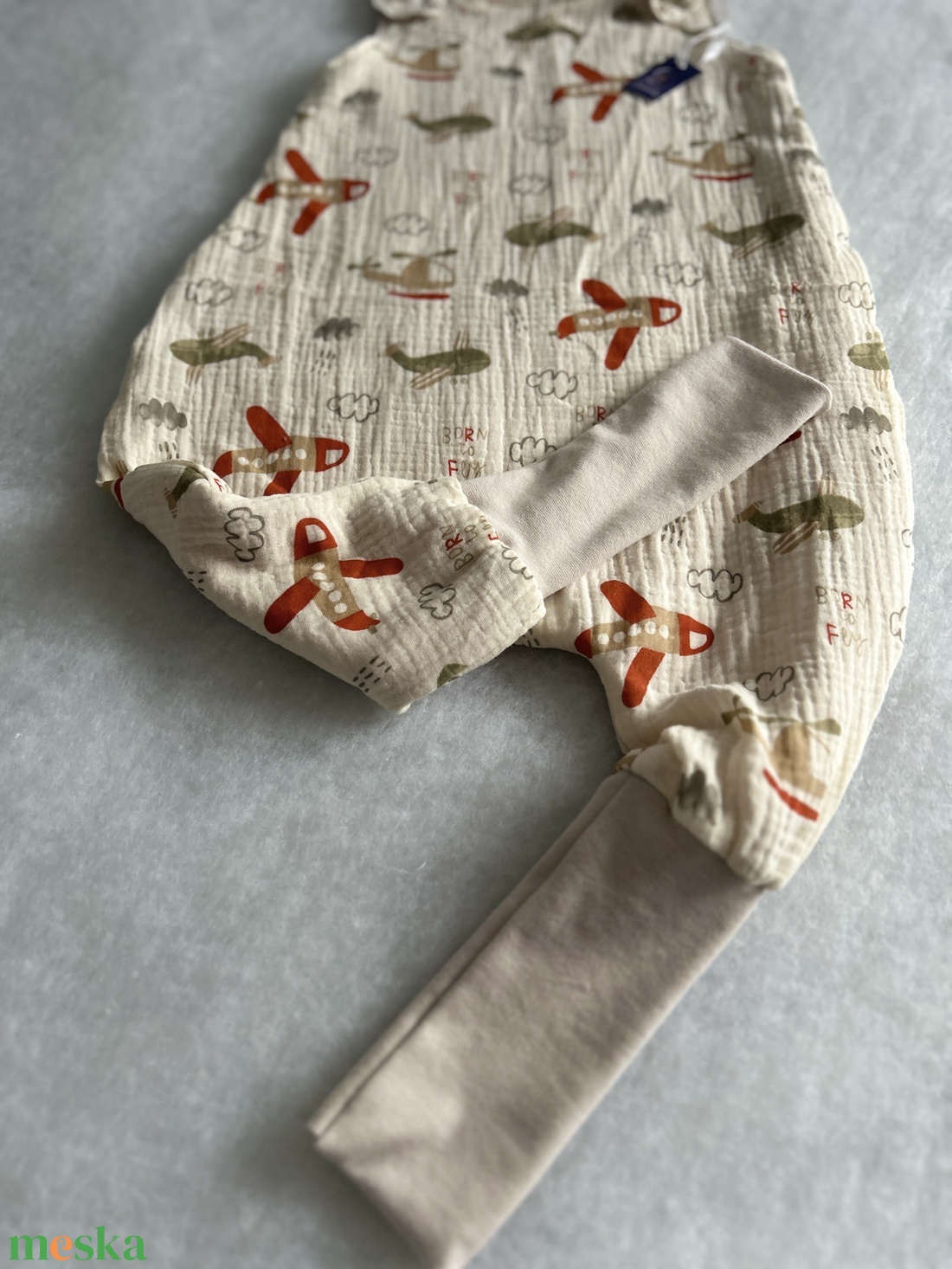 Nyári tipegő hálózsák repülő - baba - mama - babaruházat - tipegőhálózsák - Meska.hu