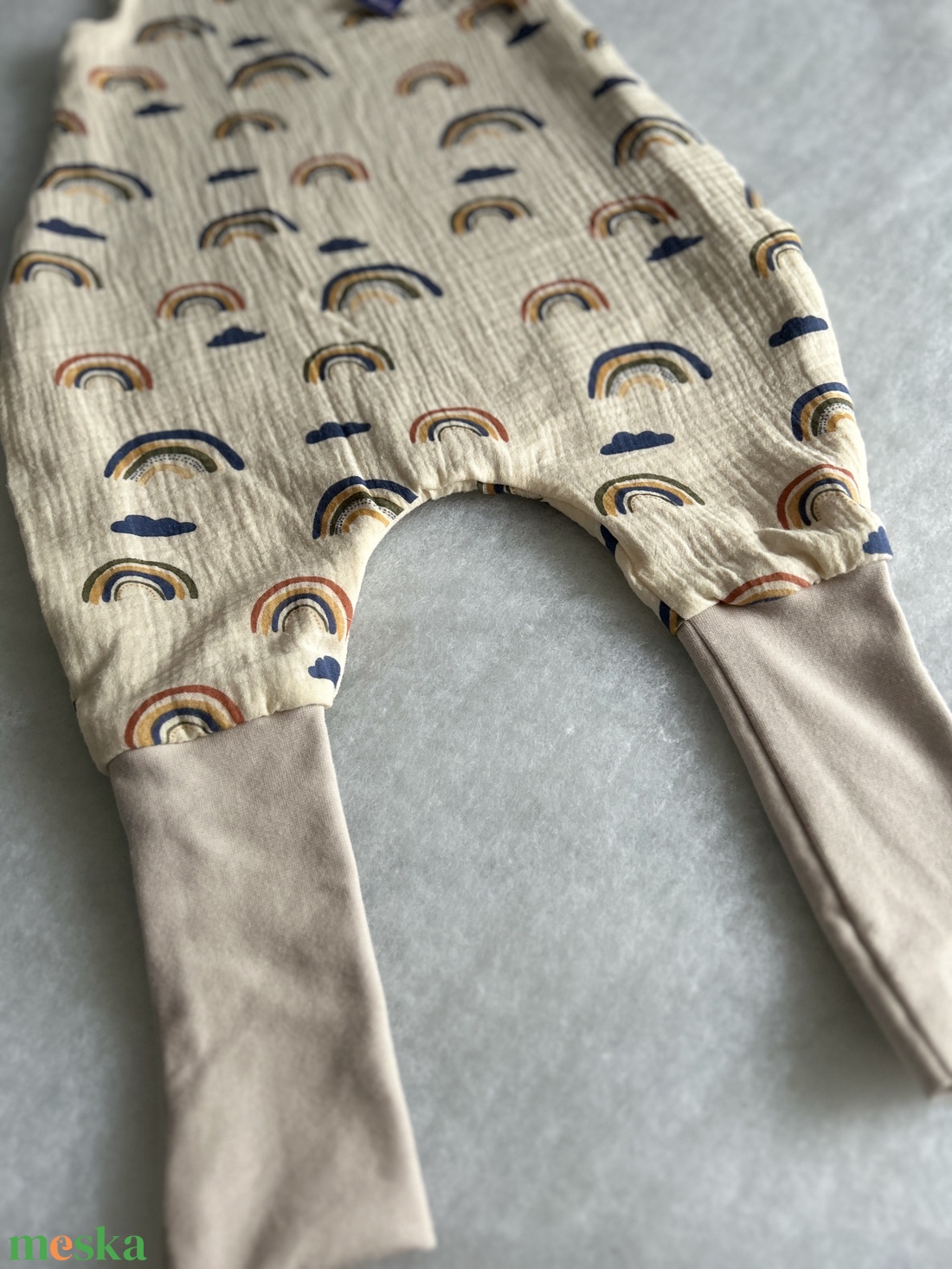 Nyári tipegő hálózsák szivárvány - baba - mama - babaruházat - tipegőhálózsák - Meska.hu