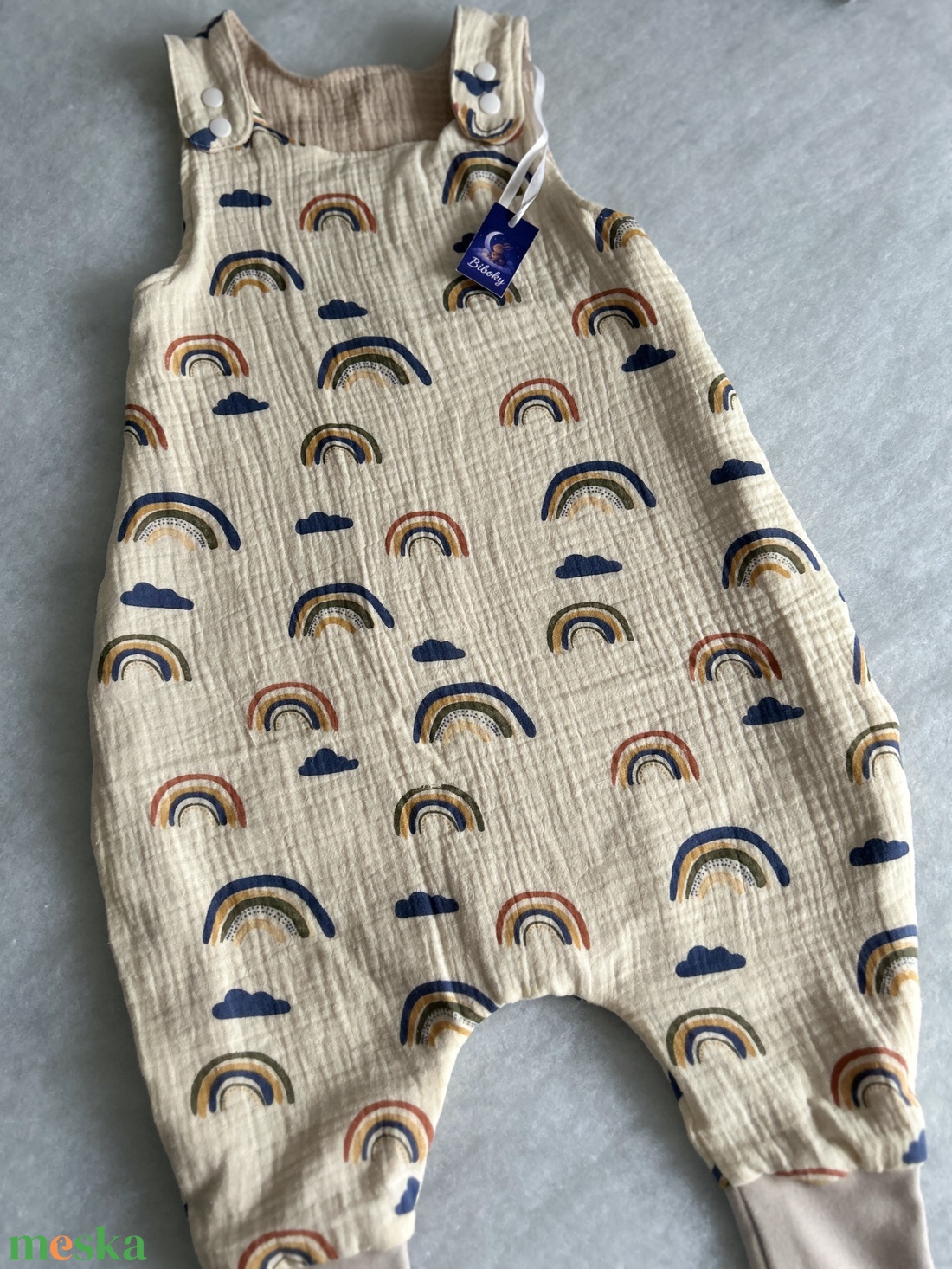 Nyári tipegő hálózsák szivárvány - baba - mama - babaruházat - tipegőhálózsák - Meska.hu