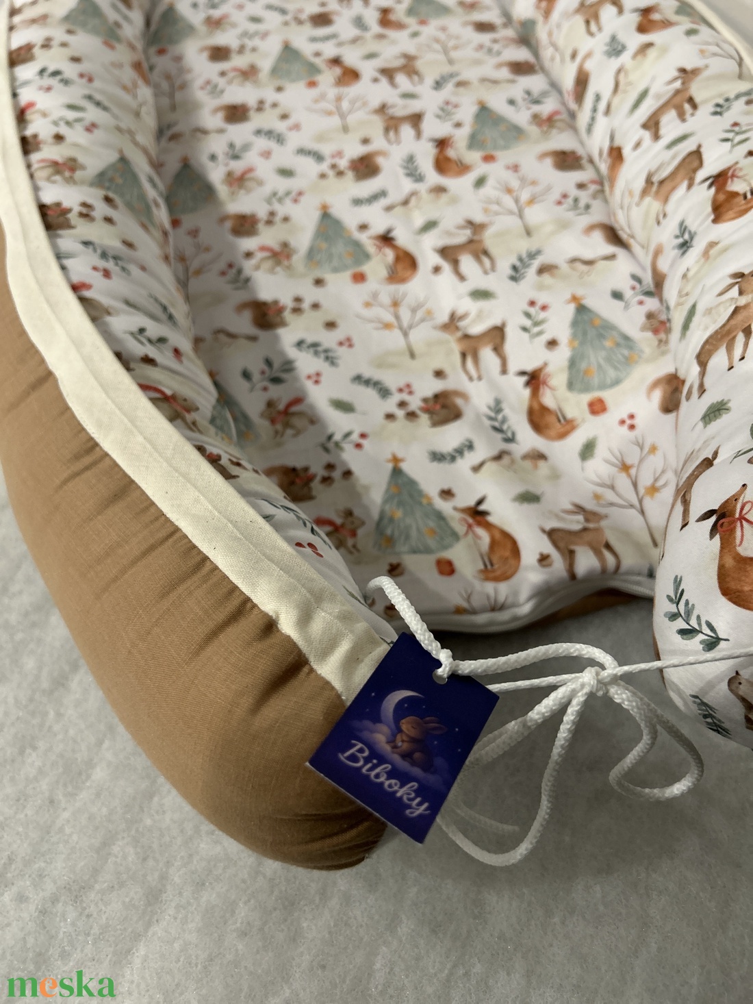 Babafészek erdei állatok - baba - mama - baba ágynemű - babafészek - Meska.hu