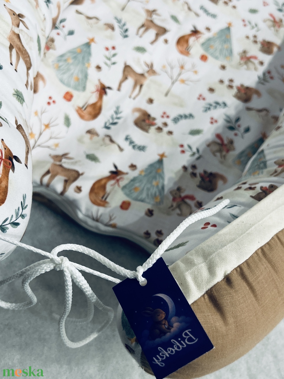 Babafészek erdei állatok - baba - mama - baba ágynemű - babafészek - Meska.hu