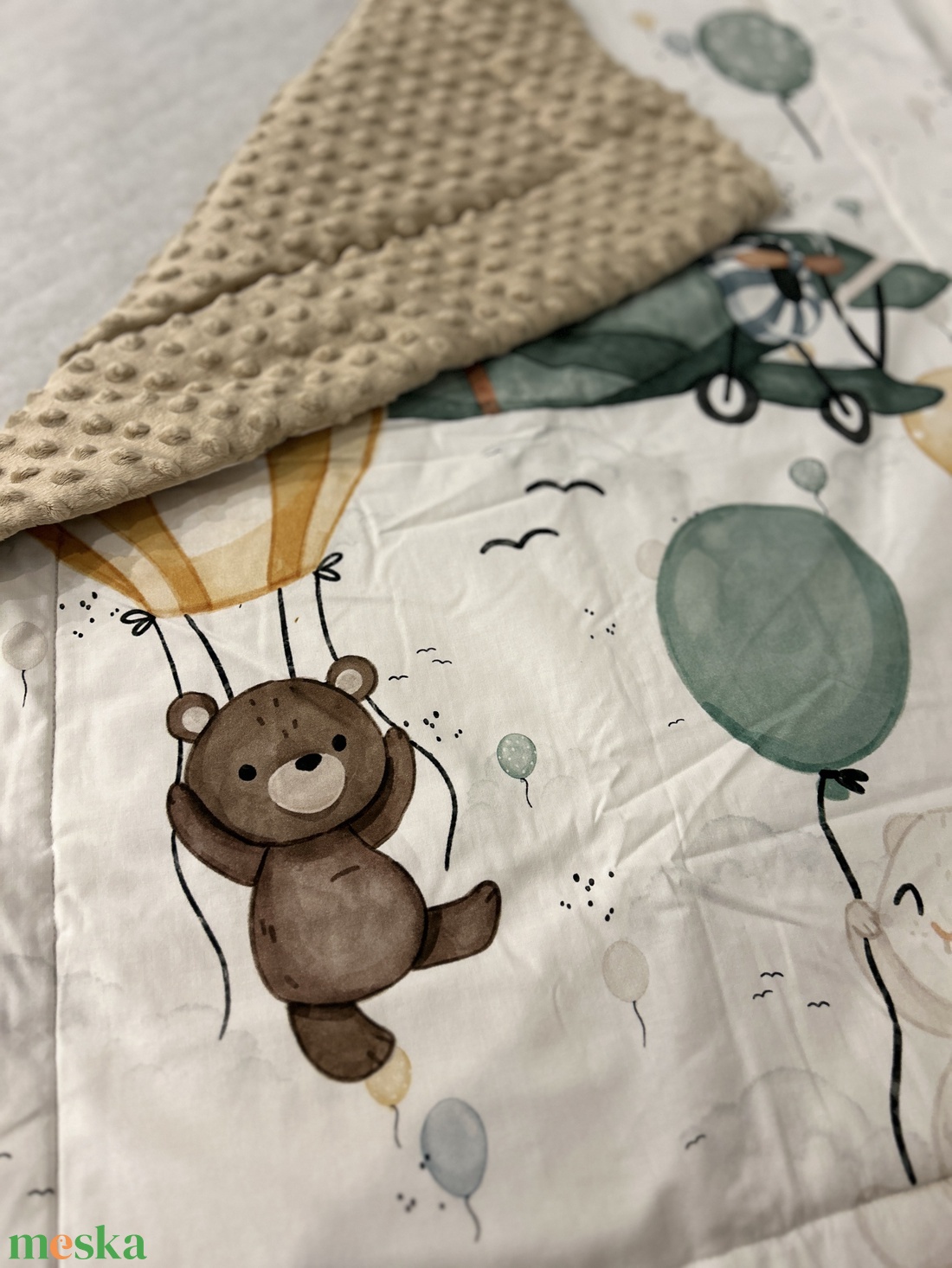 Vastag prémium takaró - baba - mama - baba ágynemű - babatakaró, gyerek pléd - Meska.hu