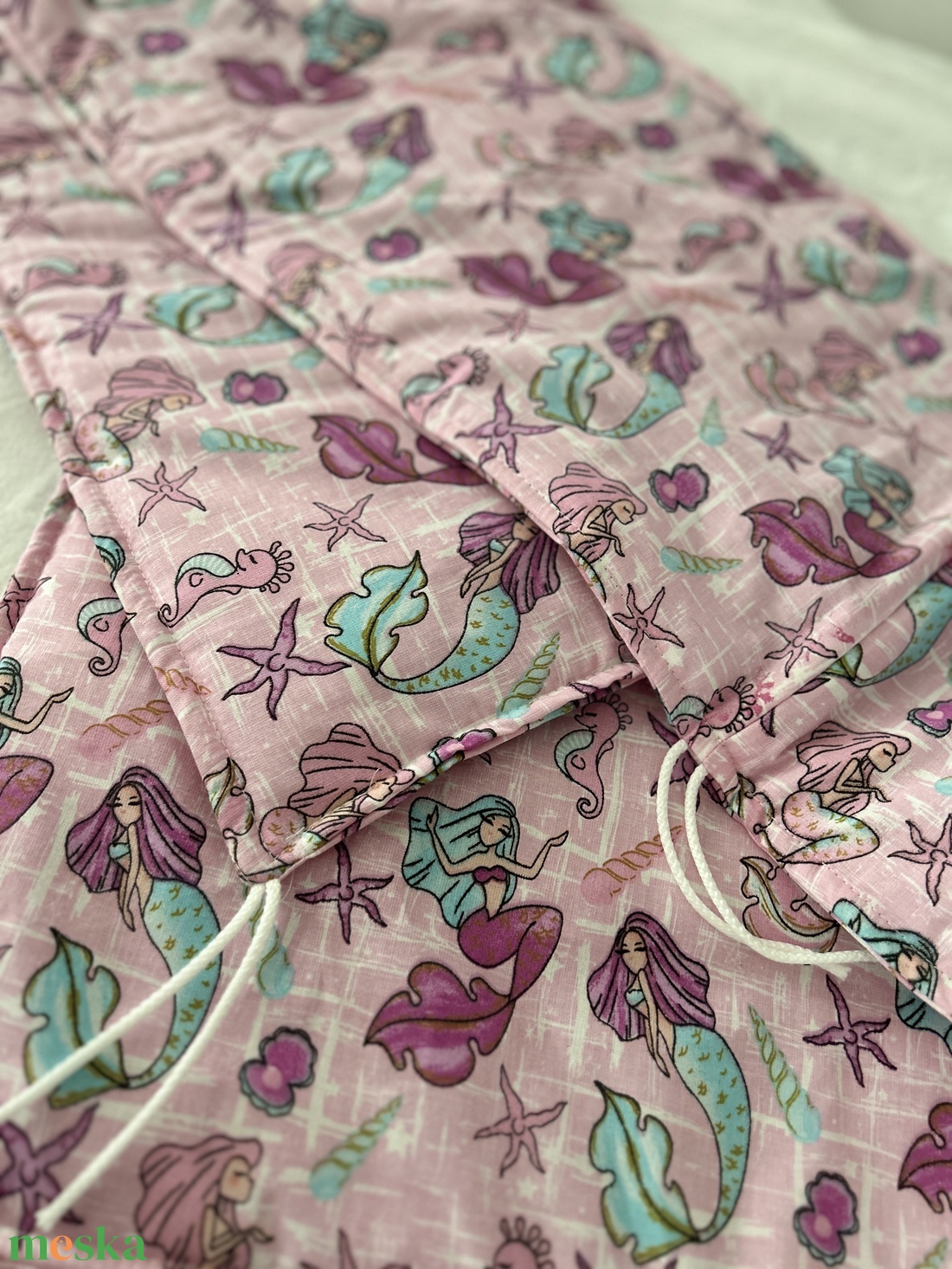 Rácsvédő sellő - baba - mama - baba ágynemű - rácsvédő & baldachin - Meska.hu