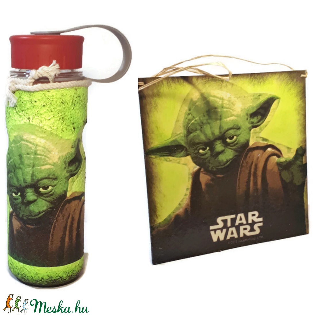 Star Wars - sötétben világító Yoda fali- ajtódísz, kopogtató és műanyag kulacs - otthon & lakás - dekoráció - kép & falikép - Meska.hu Star Wars - sötétben világító Yoda fali- ajtódísz, kopogtató és műanyag kulacs - otthon & lakás - dekoráció - kép & falikép - Meska.hu