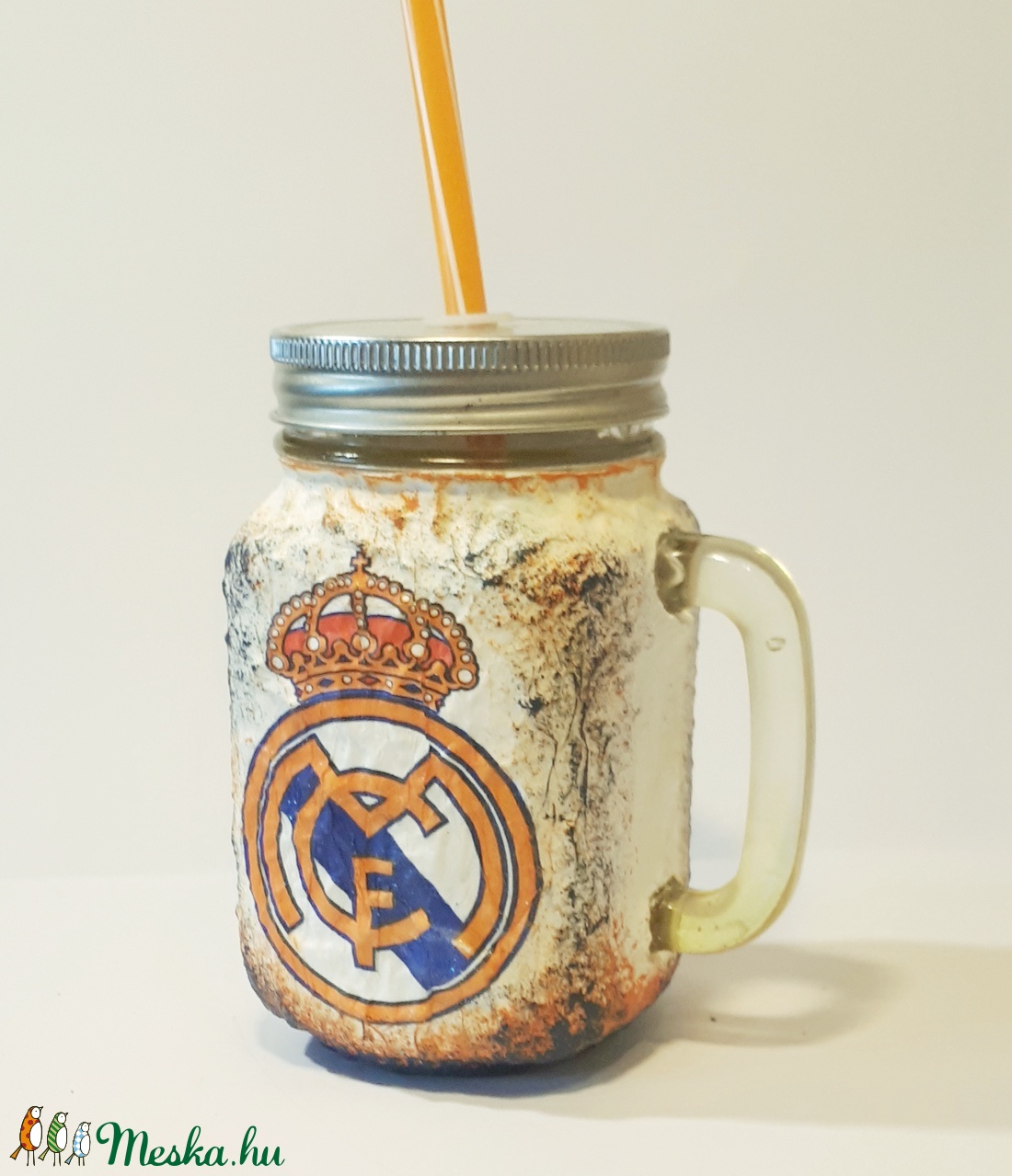 Real Madrid foci rajongói sörös korsó vagy szívószálas üveg kettő az egyben - otthon & lakás - dekoráció - díszüveg - Meska.hu Real Madrid foci rajongói sörös korsó vagy szívószálas üveg kettő az egyben - otthon & lakás - dekoráció - díszüveg - Meska.hu