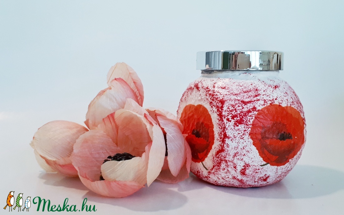 Pipacsos dekor fűszertartó névnapra, szülinapra, házavatóra... stb. - otthon & lakás - konyhafelszerelés - fűszertartó - Meska.hu Pipacsos dekor fűszertartó névnapra, szülinapra, házavatóra... stb. - otthon & lakás - konyhafelszerelés - fűszertartó - Meska.hu