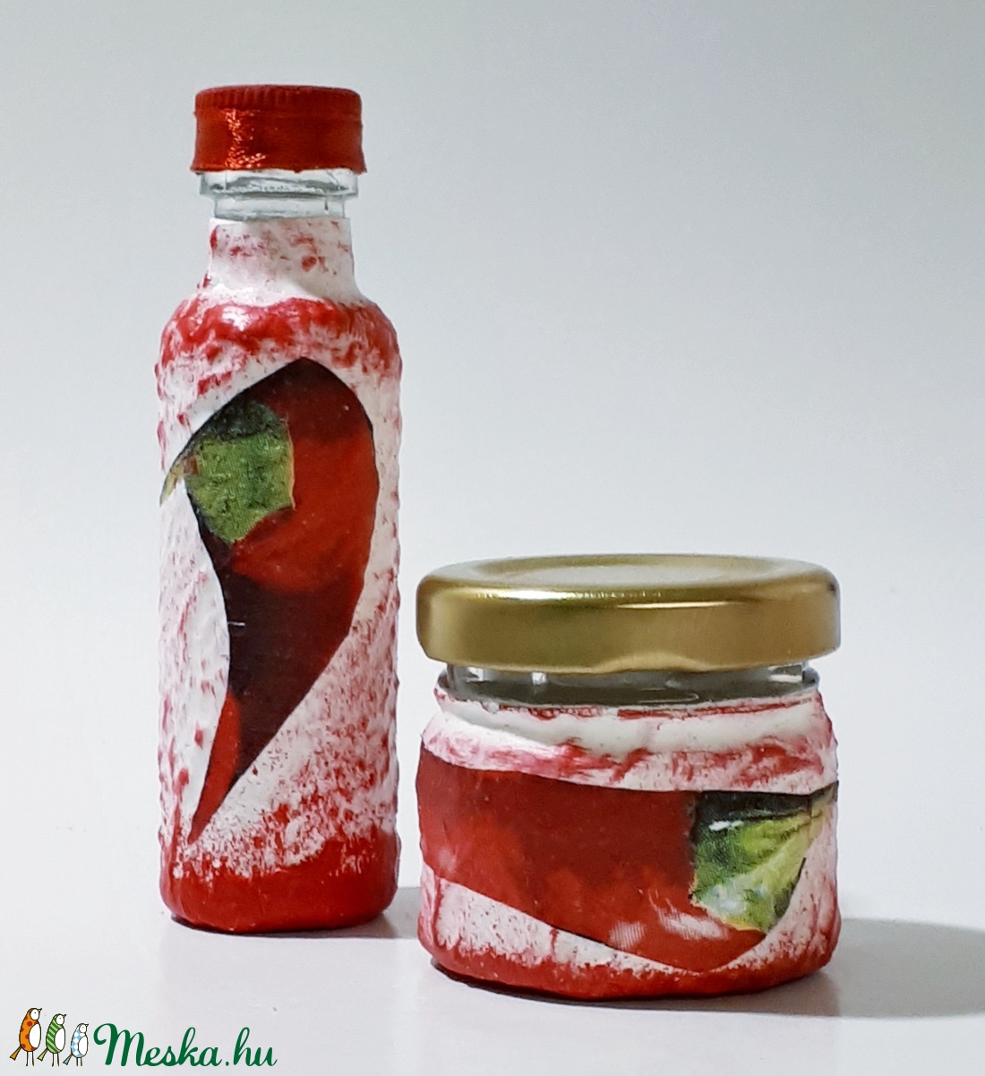 Chili mini üvegszett a csípős paprikát, piros paprikát kedvelőknek, ajándék névnapra, szülinapra, nőnapra, anyáknapjára. - otthon & lakás - dekoráció - díszüveg - Meska.hu Chili mini üvegszett a csípős paprikát, piros paprikát kedvelőknek, ajándék névnapra, szülinapra, nőnapra, anyáknapjára. - otthon & lakás - dekoráció - díszüveg - Meska.hu