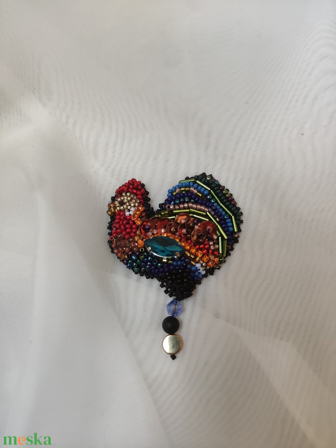 Kakas bross - ékszer - kitűző és bross - Meska.hu