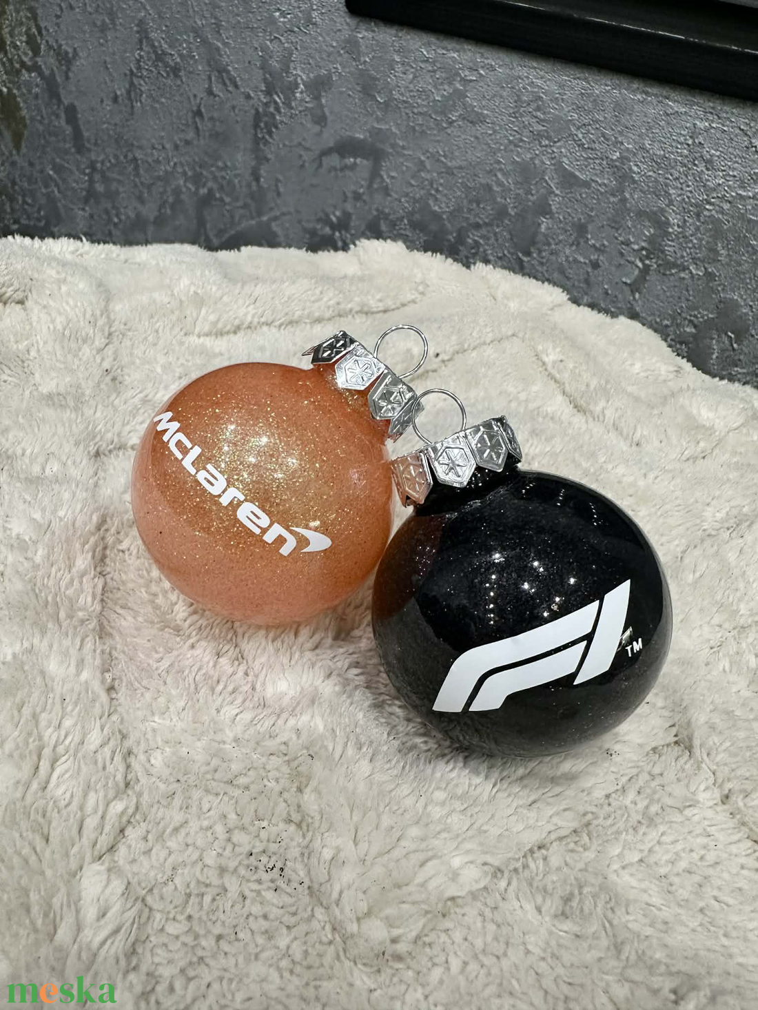 F1 McLaren - Karácsonyfadíszek - karácsony - karácsonyi lakásdekoráció - karácsonyfadíszek - Meska.hu