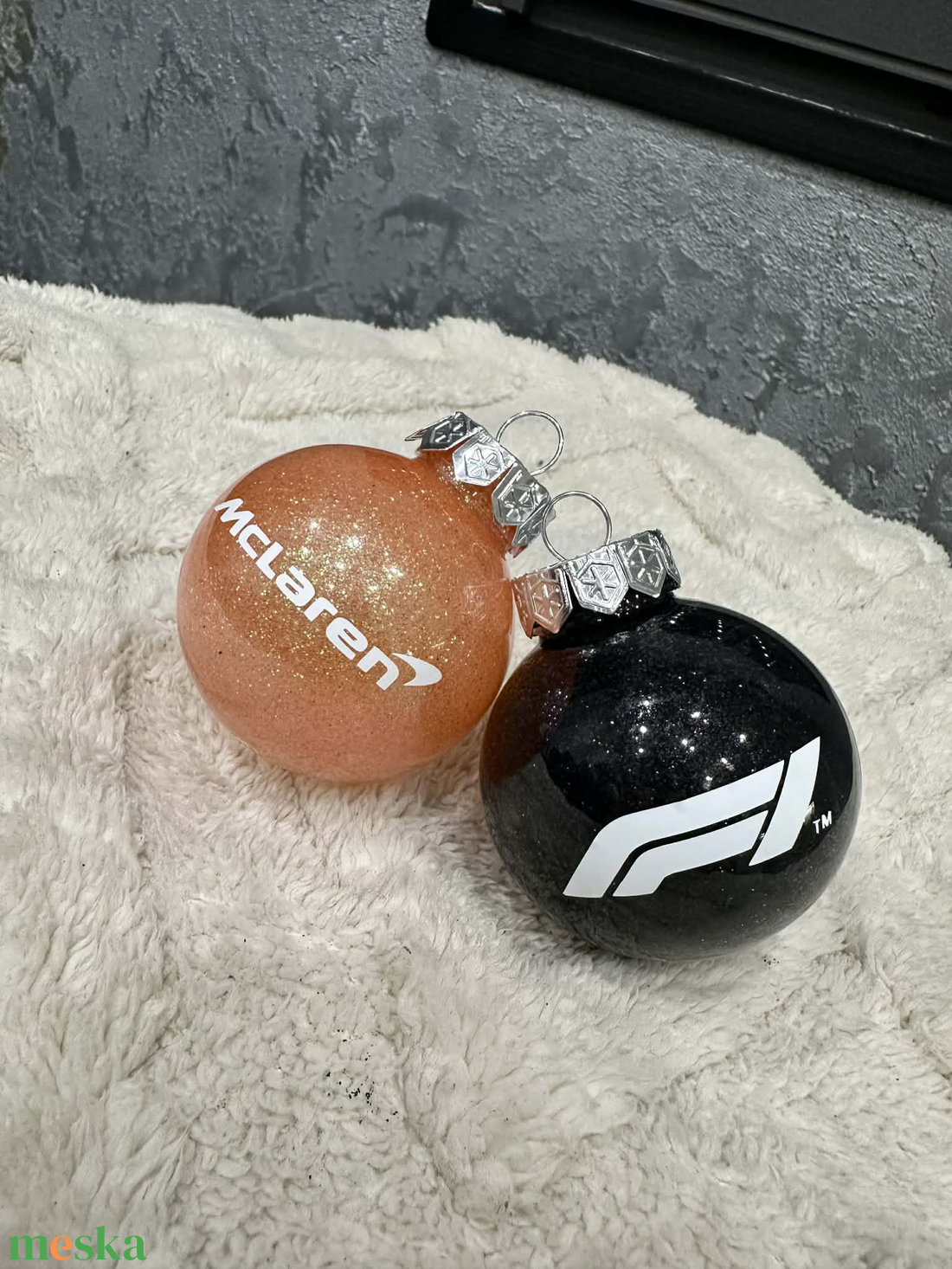 F1 McLaren - Karácsonyfadíszek - karácsony - karácsonyi lakásdekoráció - karácsonyfadíszek - Meska.hu
