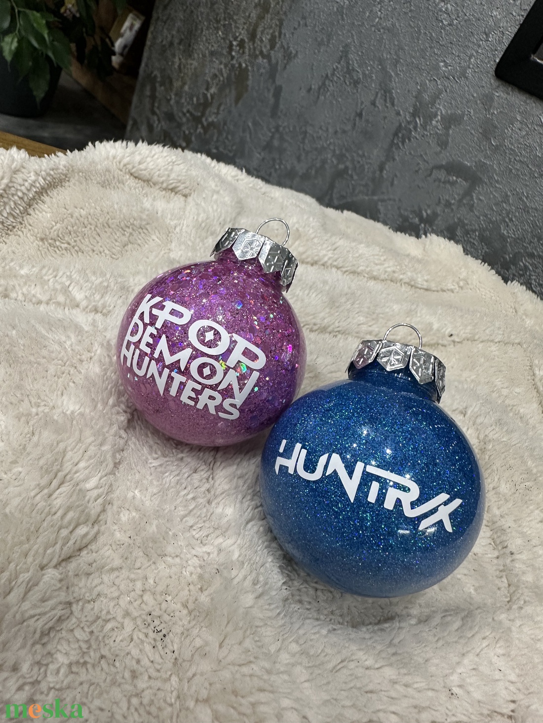 K-pop demon hunters karácsonyfadíszek - karácsony - karácsonyi lakásdekoráció - karácsonyfadíszek - Meska.hu