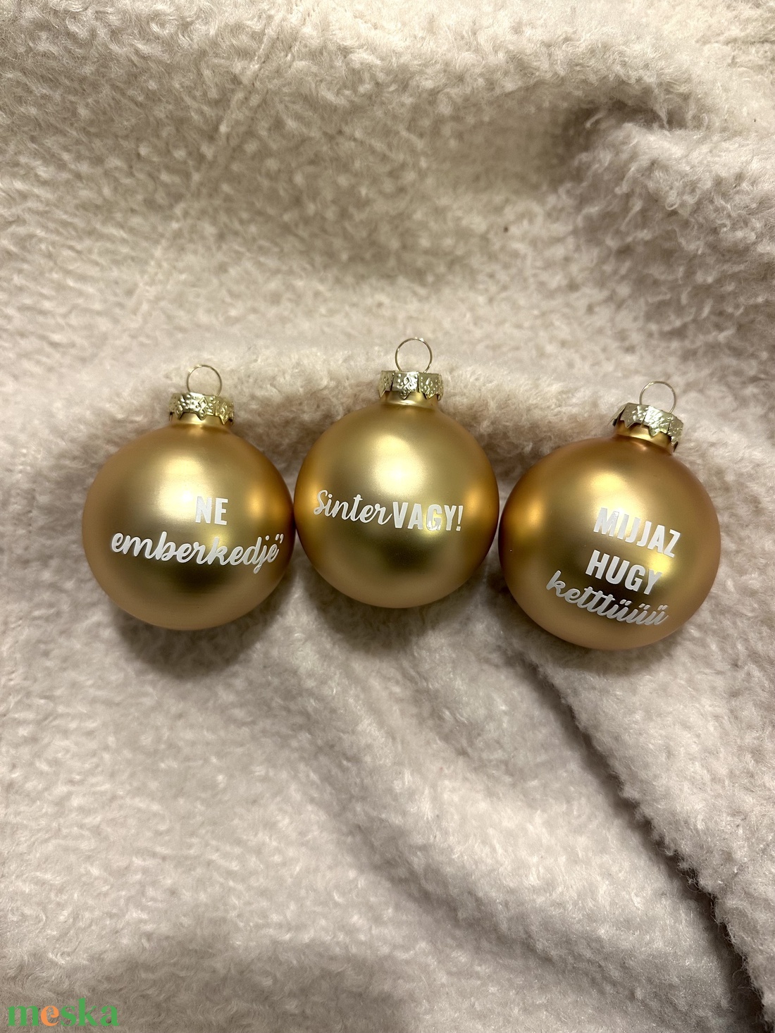 Mónika show karácsonyfadíszek - karácsony - karácsonyi lakásdekoráció - karácsonyfadíszek - Meska.hu