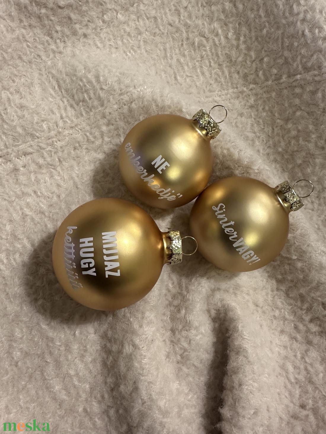 Mónika show karácsonyfadíszek - karácsony - karácsonyi lakásdekoráció - karácsonyfadíszek - Meska.hu