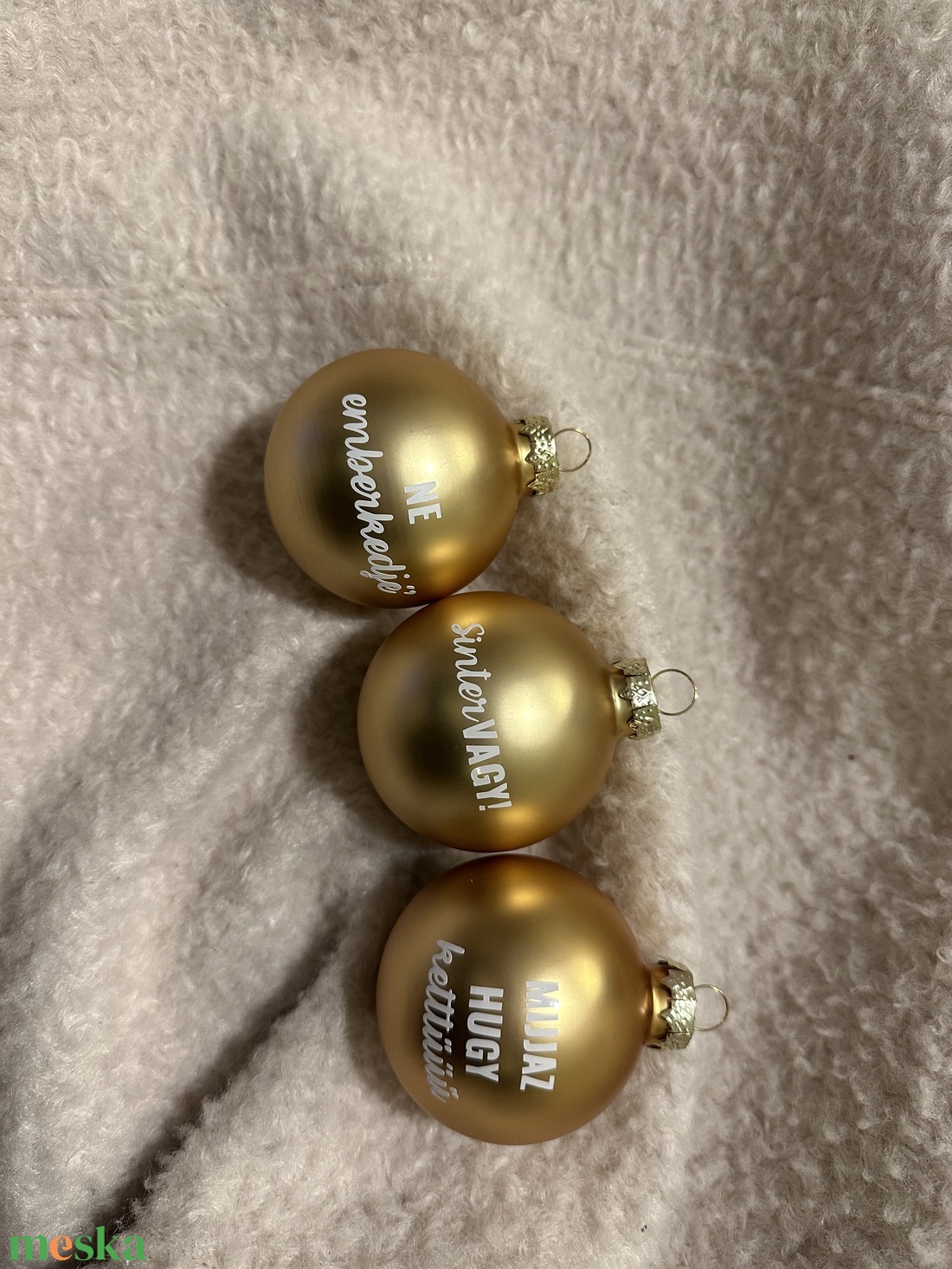 Mónika show karácsonyfadíszek - karácsony - karácsonyi lakásdekoráció - karácsonyfadíszek - Meska.hu