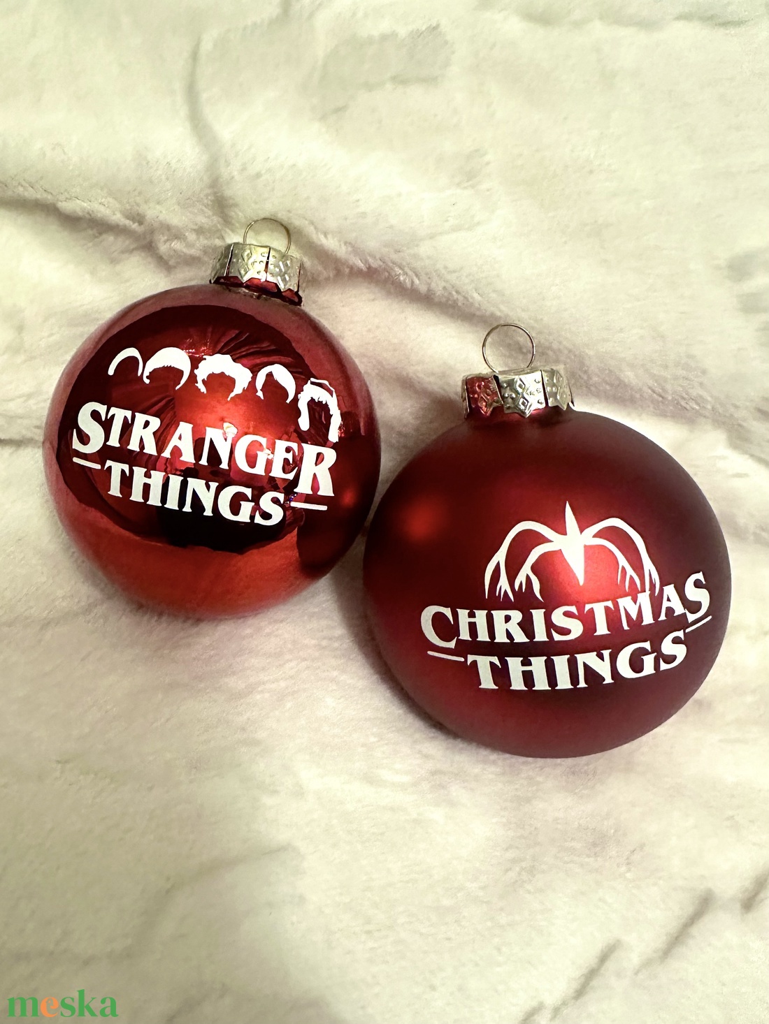 Stranger Things Karácsonyfadíszek - karácsony - karácsonyi lakásdekoráció - karácsonyfadíszek - Meska.hu