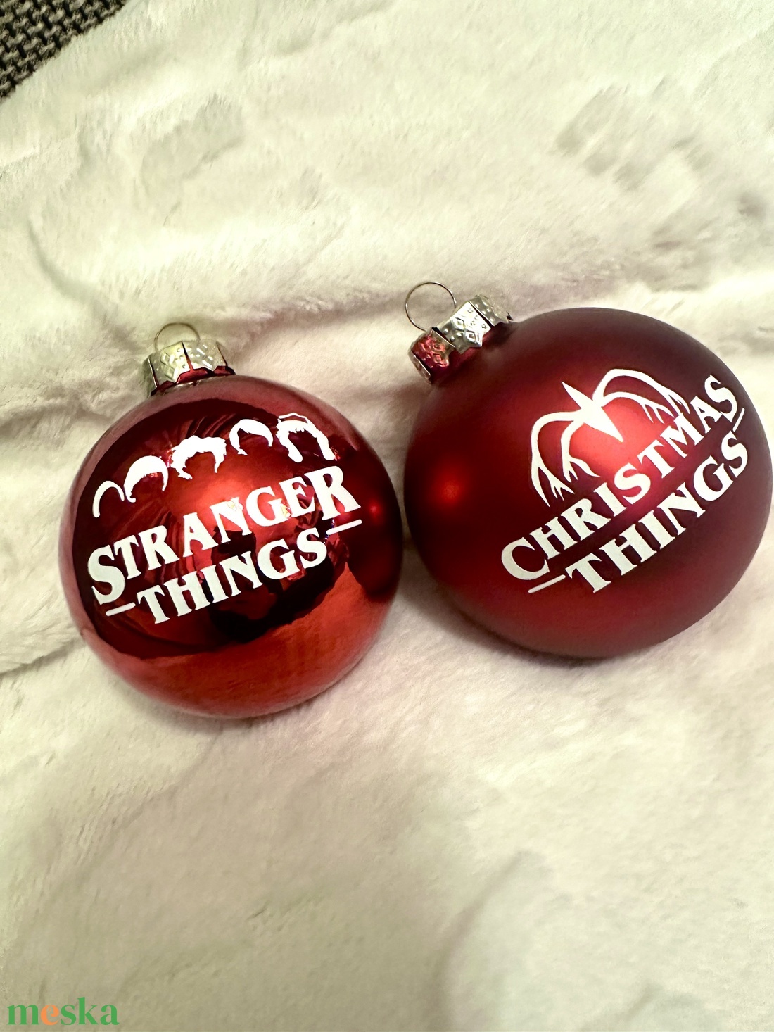 Stranger Things Karácsonyfadíszek - karácsony - karácsonyi lakásdekoráció - karácsonyfadíszek - Meska.hu